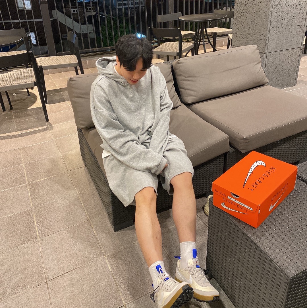 Nike x Tom Sachs General Purpose Shoe Light Cream 착용 스타일