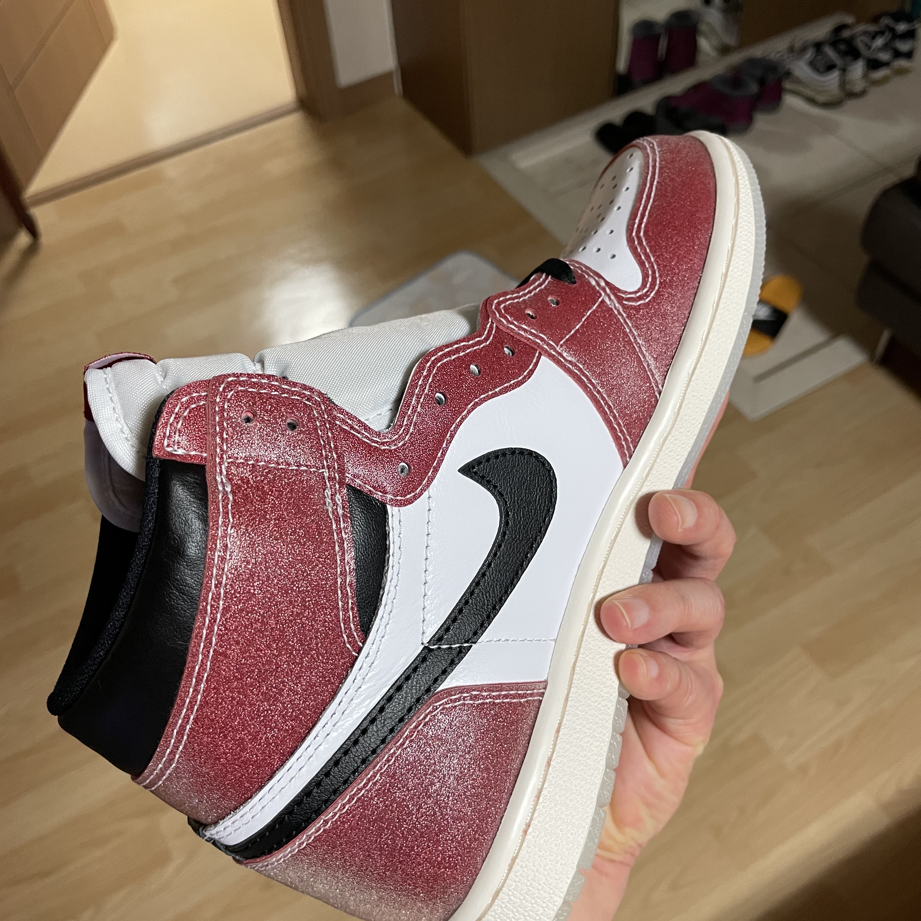 Jordan 1 x Trophy Room Retro High OG SP Chicago 착용 스타일