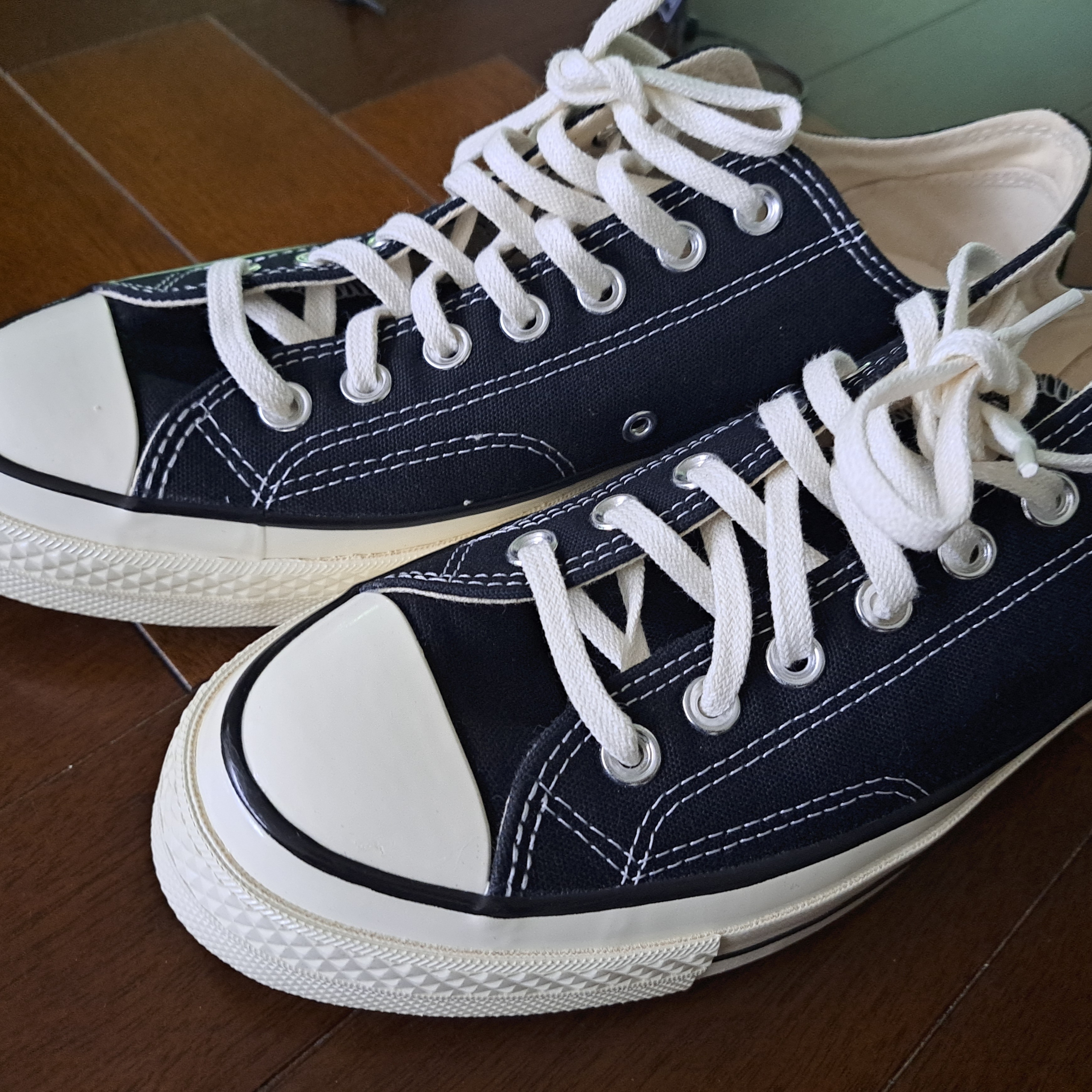 Converse Chuck 70 Ox Black - Standard 착용 스타일