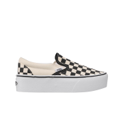 Vans Classic Slip-On Stackform Checkerboard Black
