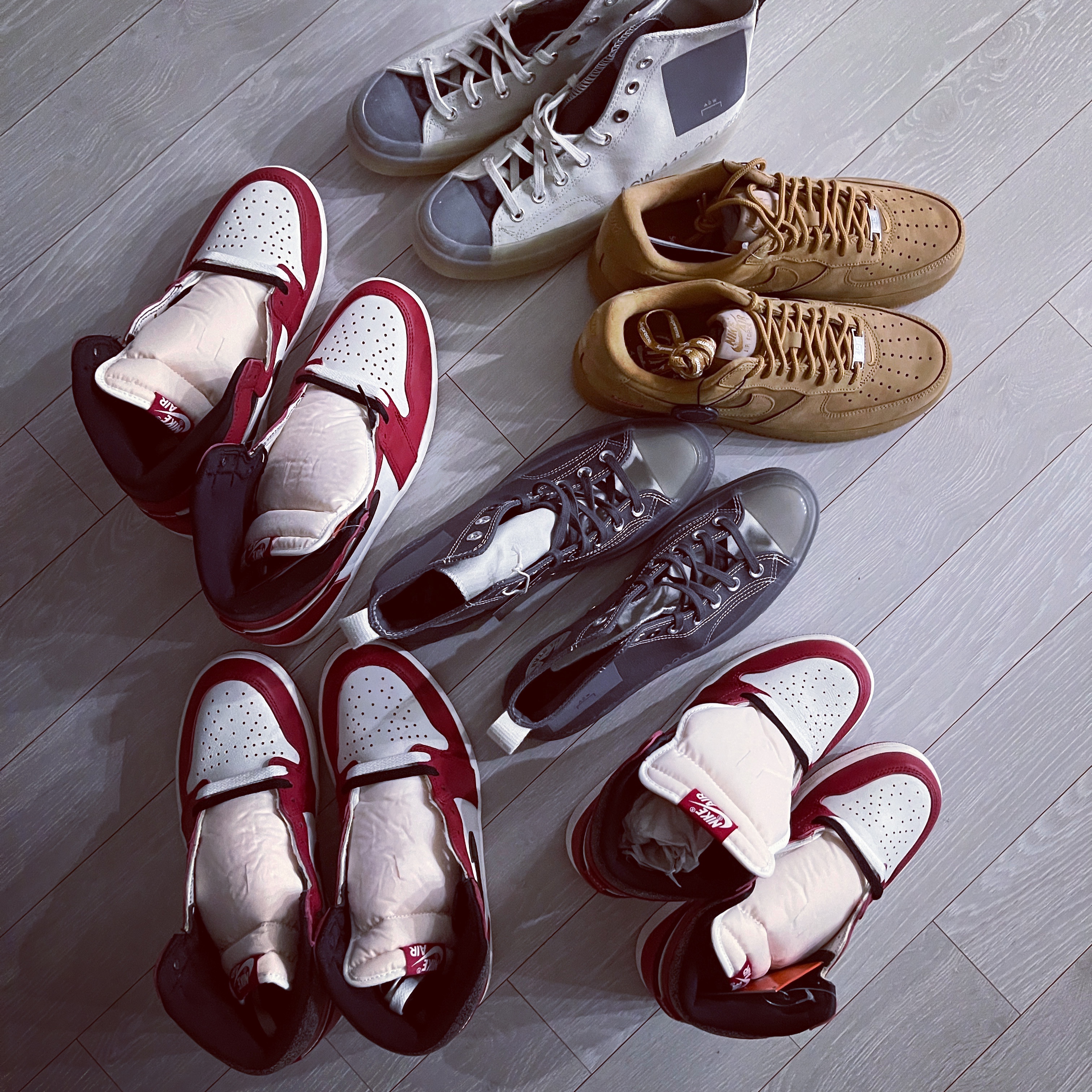 Jordan 1 Retro High OG Chicago 2022, (GS) Jordan 1 Retro High OG Chicago 2022 착용 스타일