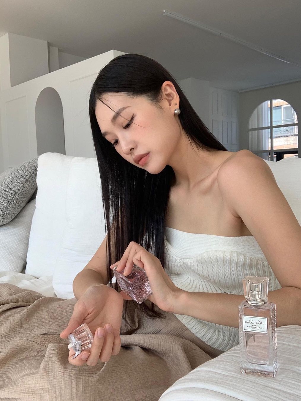 Dior Miss Dior Blooming Bouquet Eau De Toilette 100ml 착용 스타일