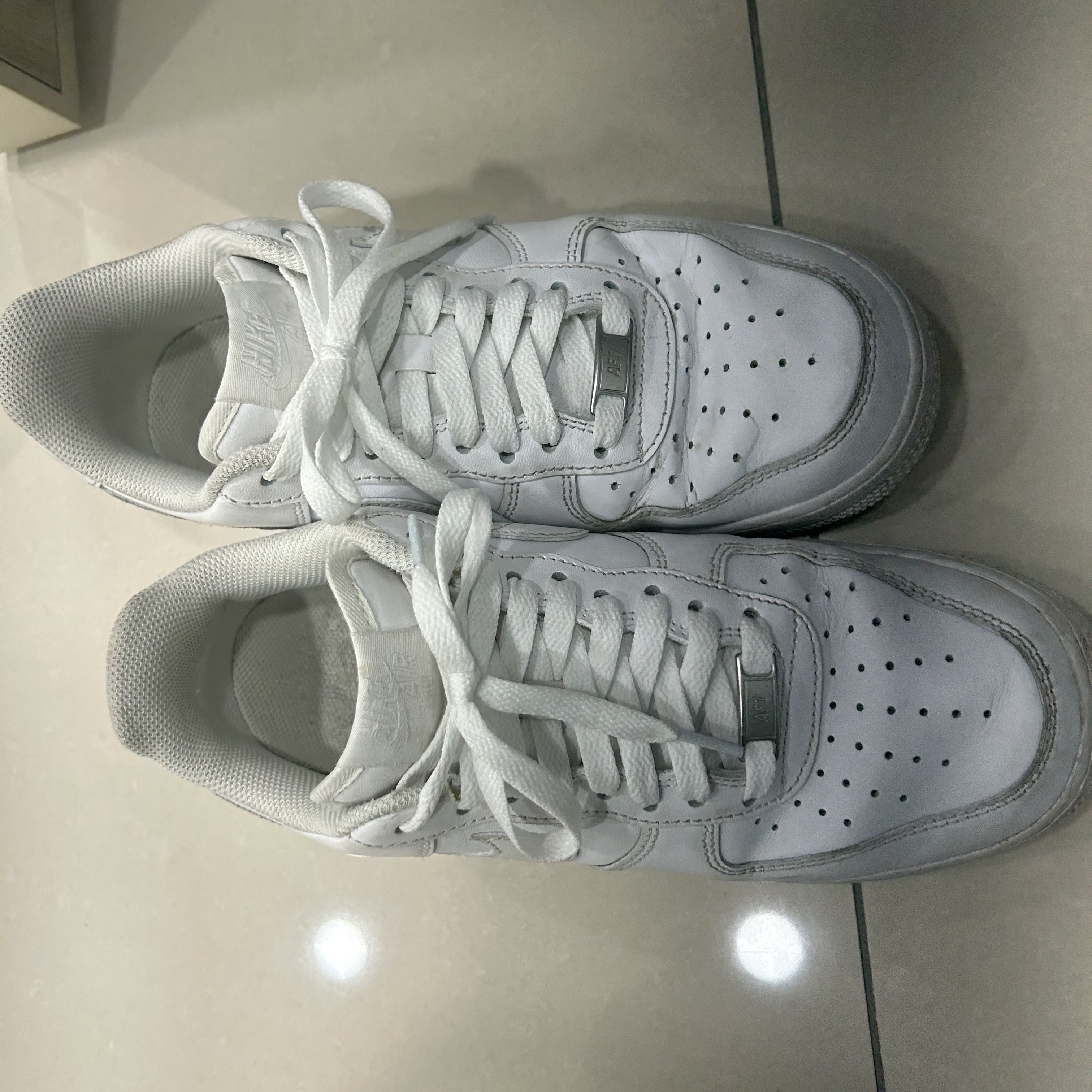 Nike Air Force 1 '07 Low White 착용 스타일