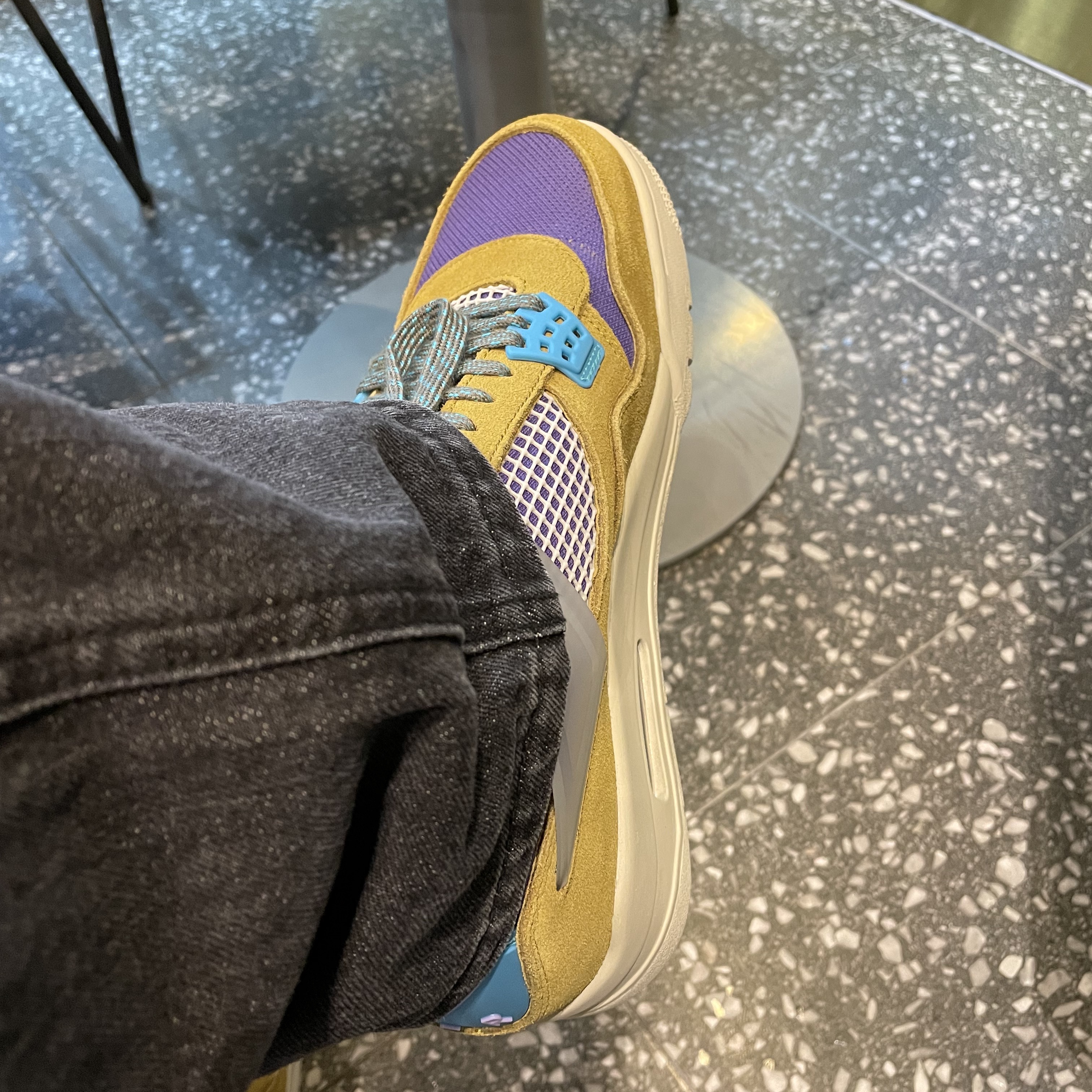 Jordan 4 x Union Retro SP Desert Moss 착용 스타일