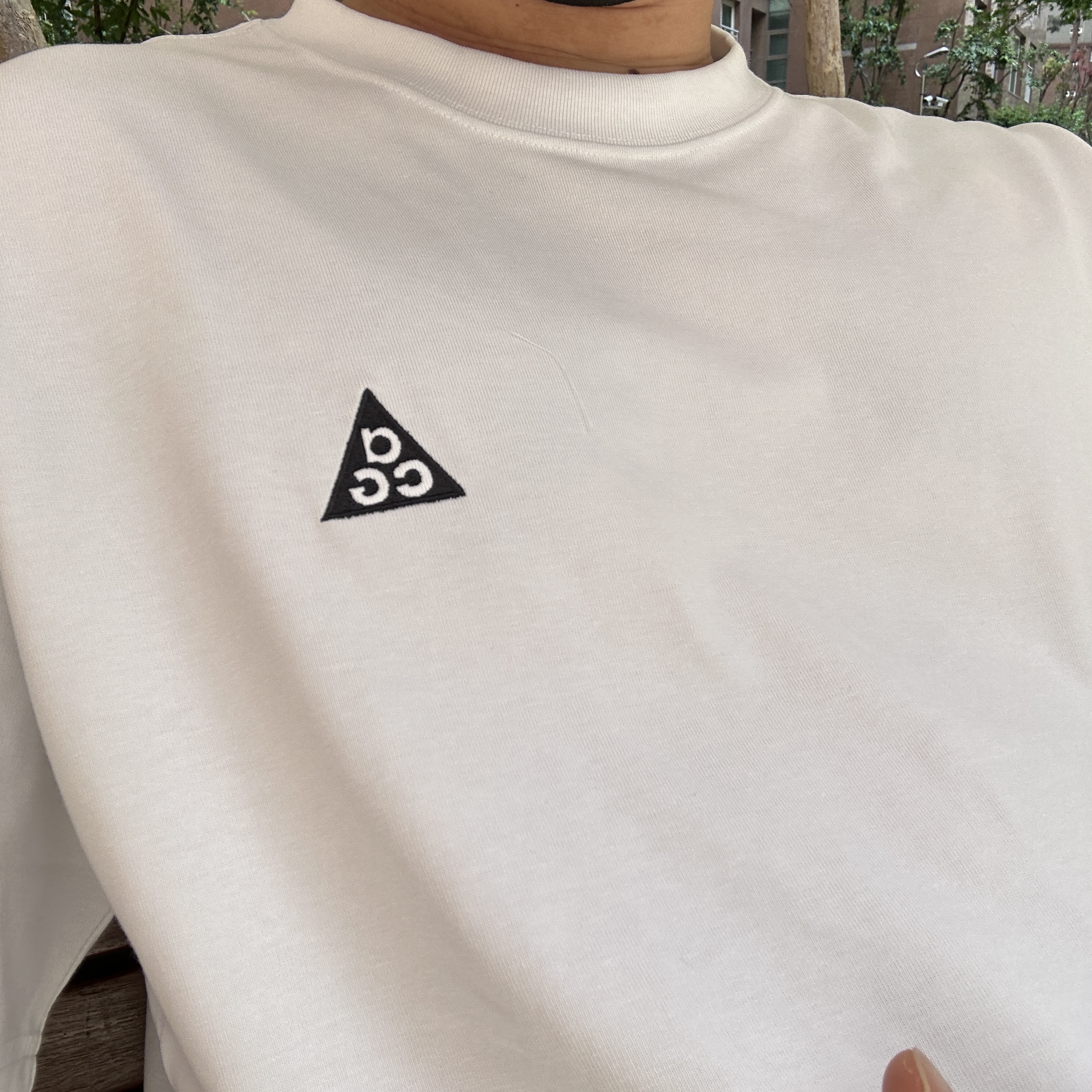 Nike ACG LBR T-Shirt Summit White - Asia 착용 스타일