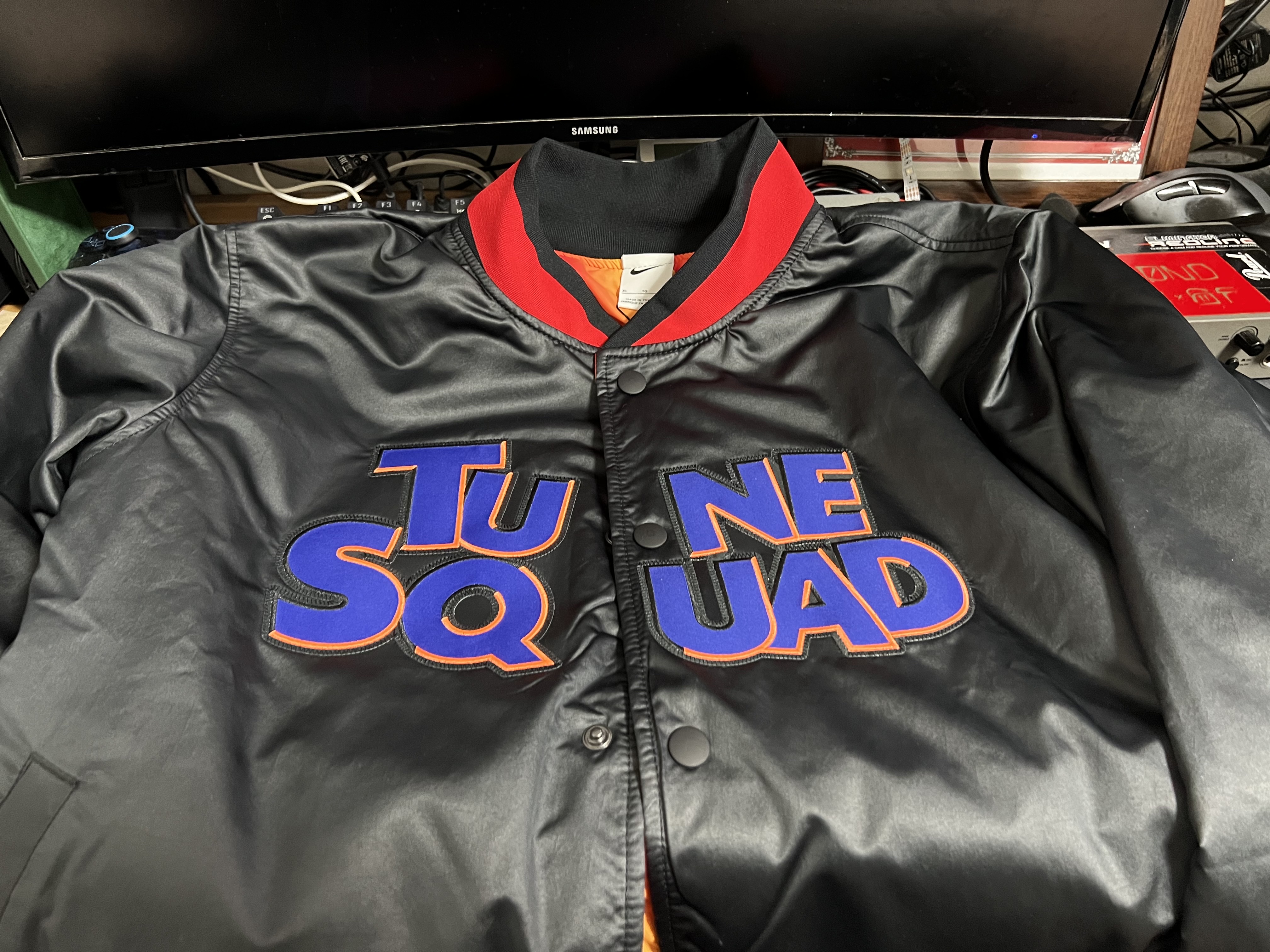 Nike x Space Jam: A New Legacy Varsity Jacket Tune Squad - Asia 착용 스타일 - 2