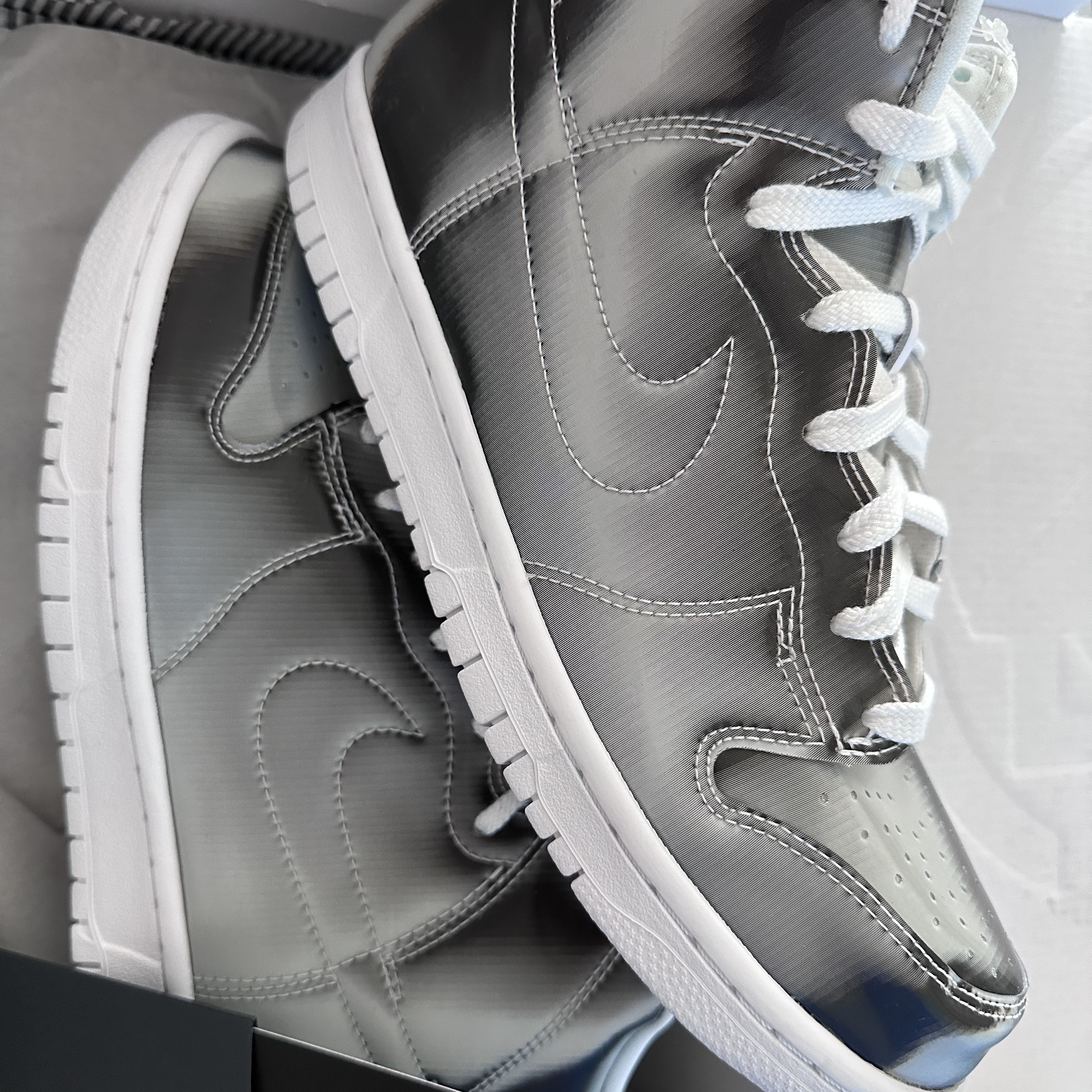 Nike x Clot Dunk High Flux 착용 스타일