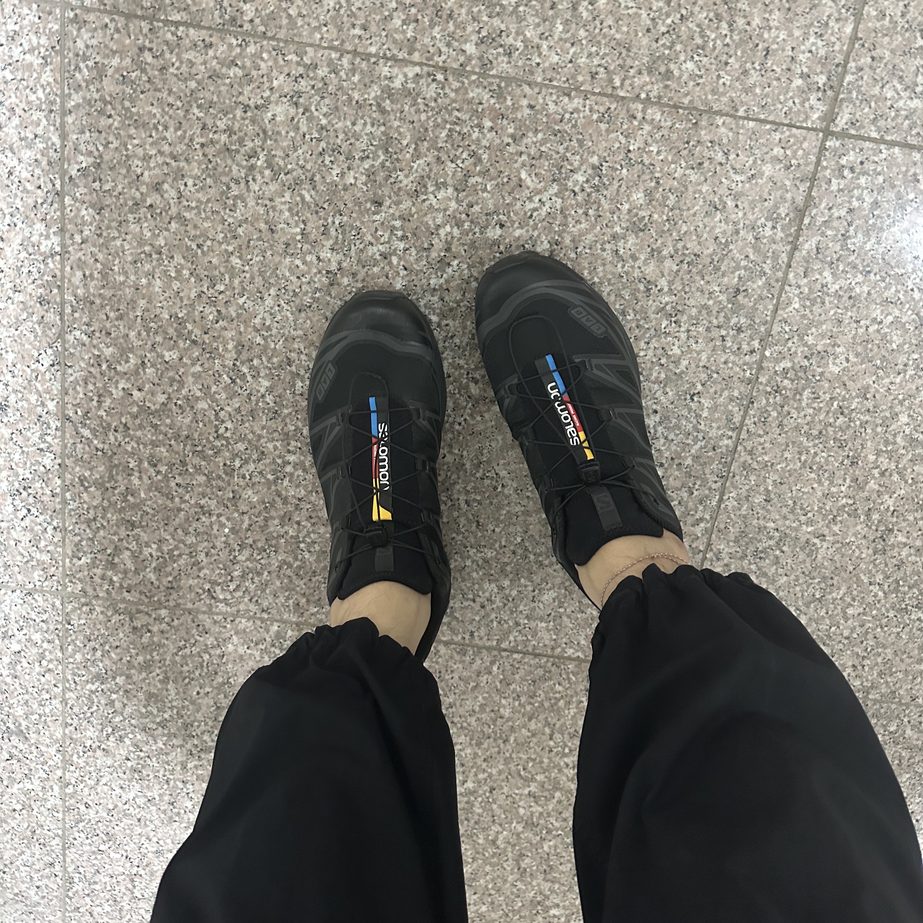 Salomon XT-6 ADV Black, Nike ACG Zip-Off Trail Pants Black - Asia 착용 스타일 - 1
