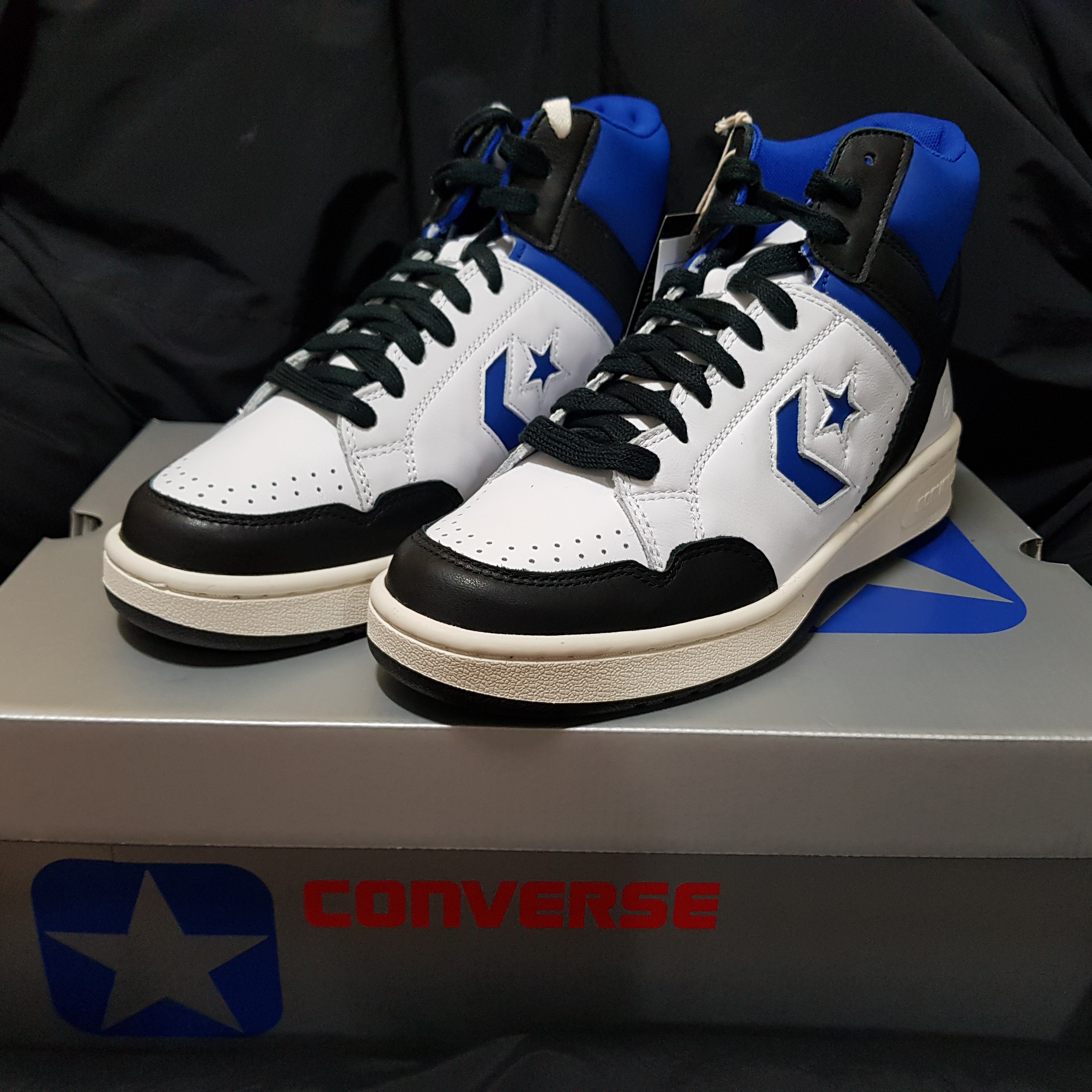 Converse x Fragment Weapon Mid White 착용 스타일 - 1