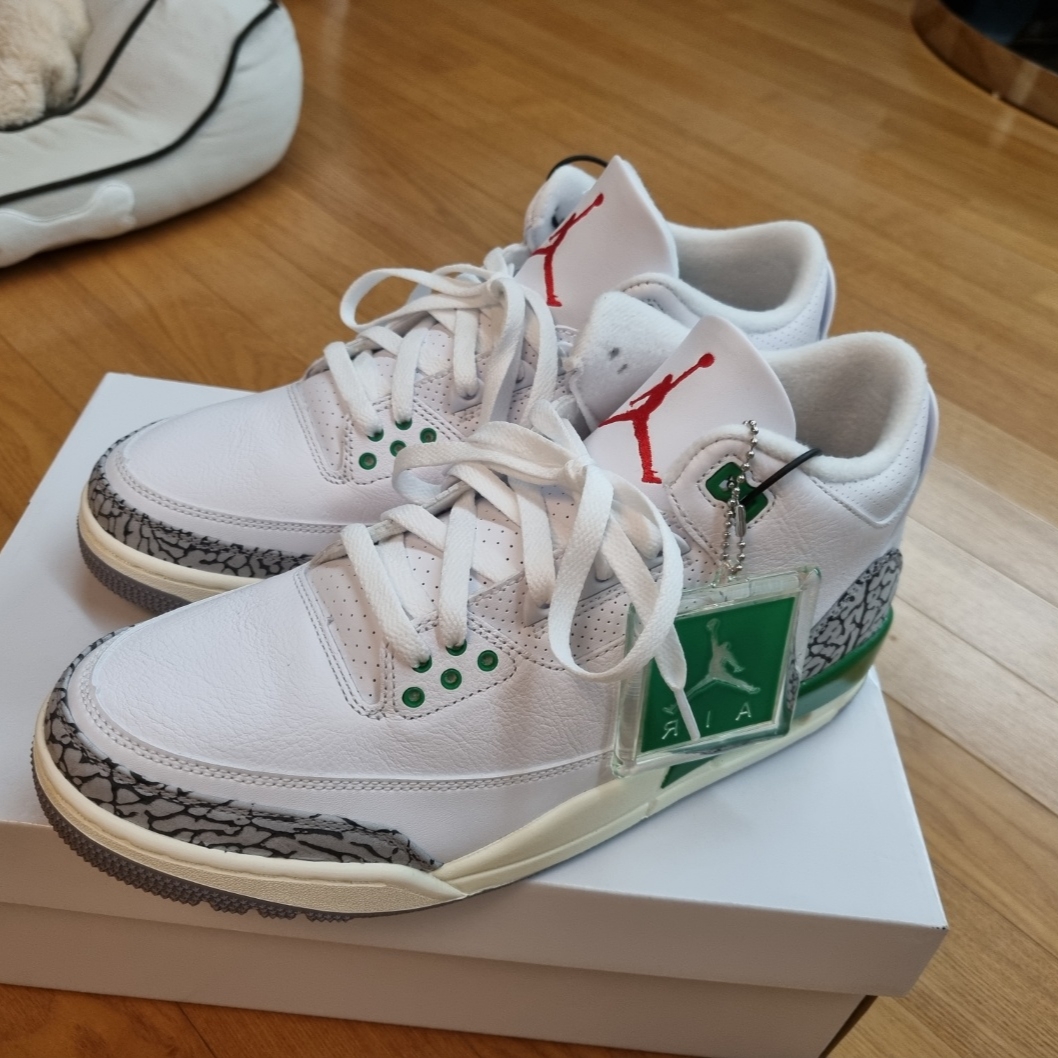 (W) Jordan 3 Retro Lucky Green 착용 스타일