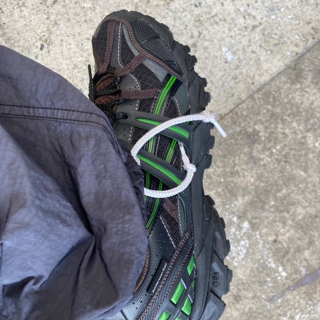 Asics x Andersson Bell Gel-Sonoma 15-50 Black Green 착용 스타일 - 1