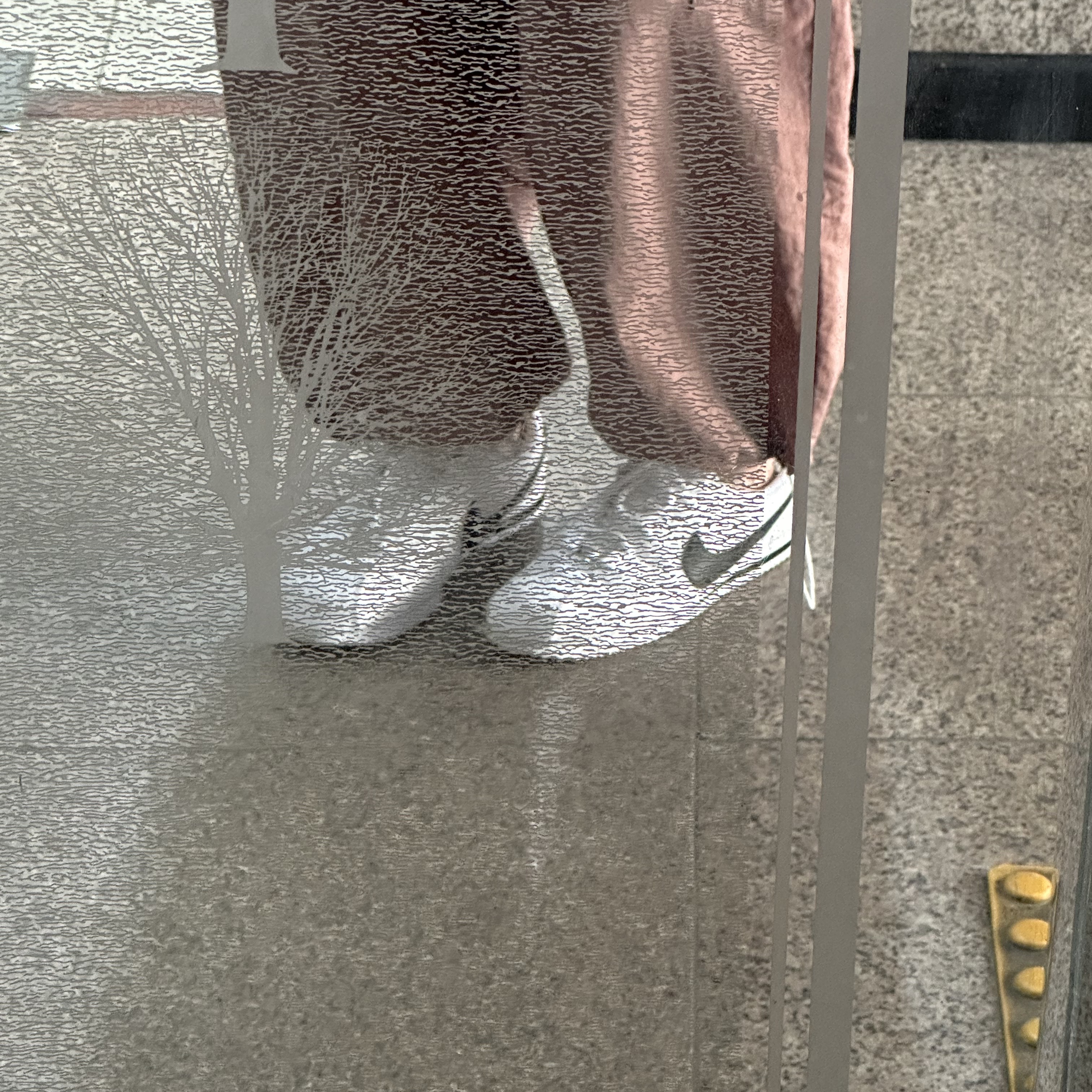 (GS) Nike Cortez Basic SL White Black 착용 스타일 - 1