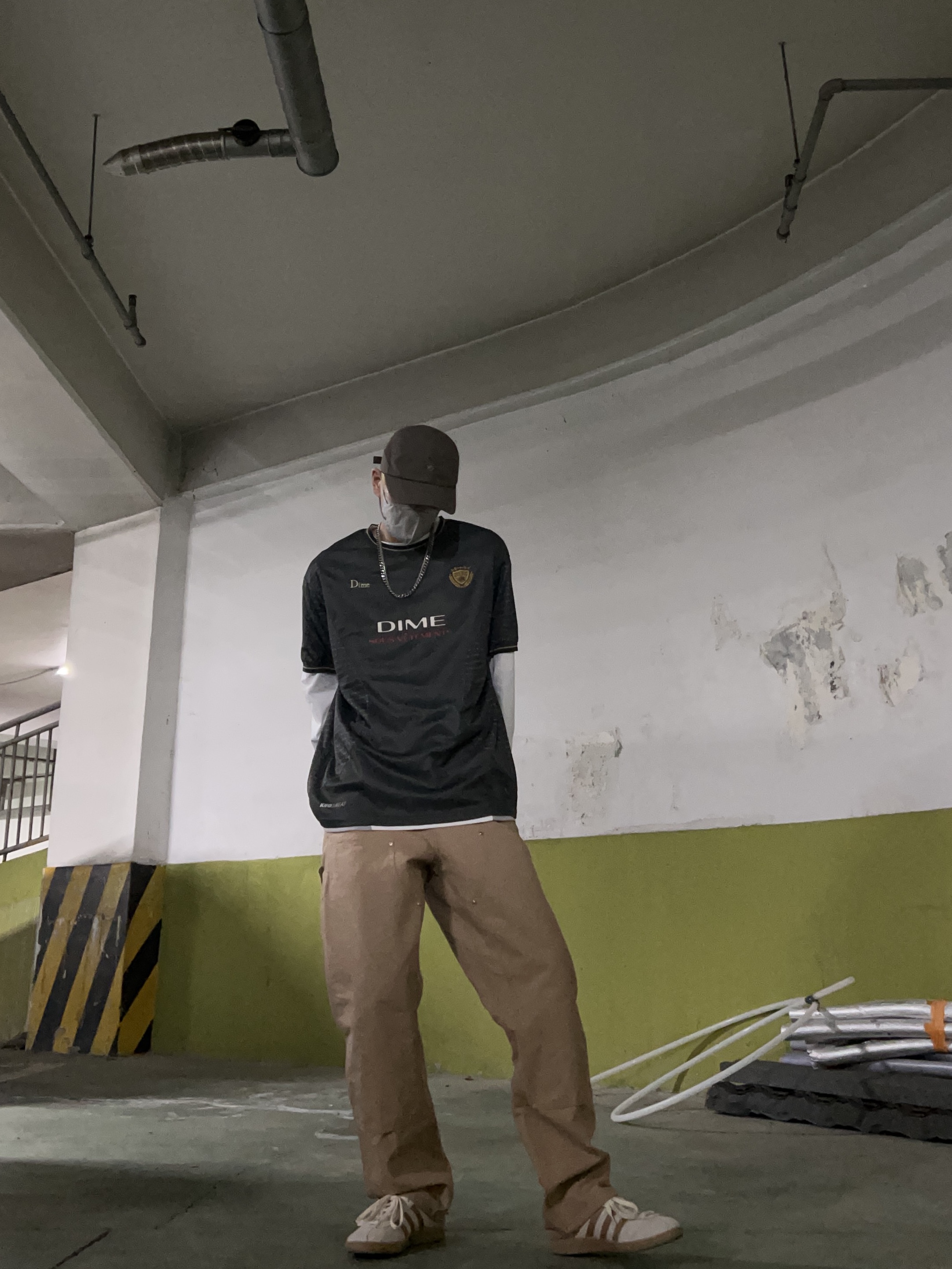 Adidas City Series Munchen Cream White Mesa, Sansan Gear Nylon Wing Cap Brown - 22FW 착용 스타일