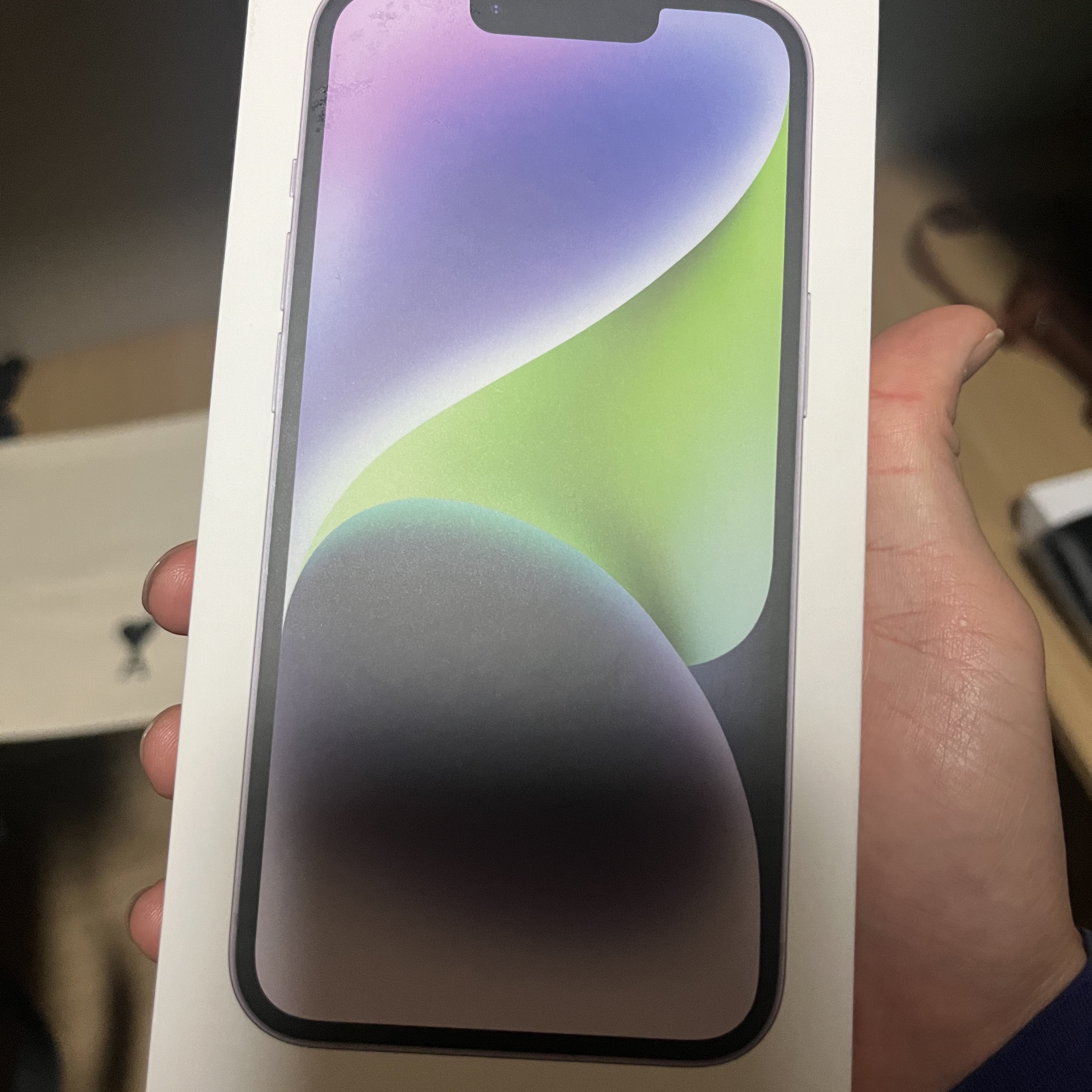 Apple iPhone 14 128GB Purple (Korean Ver.) 착용 스타일