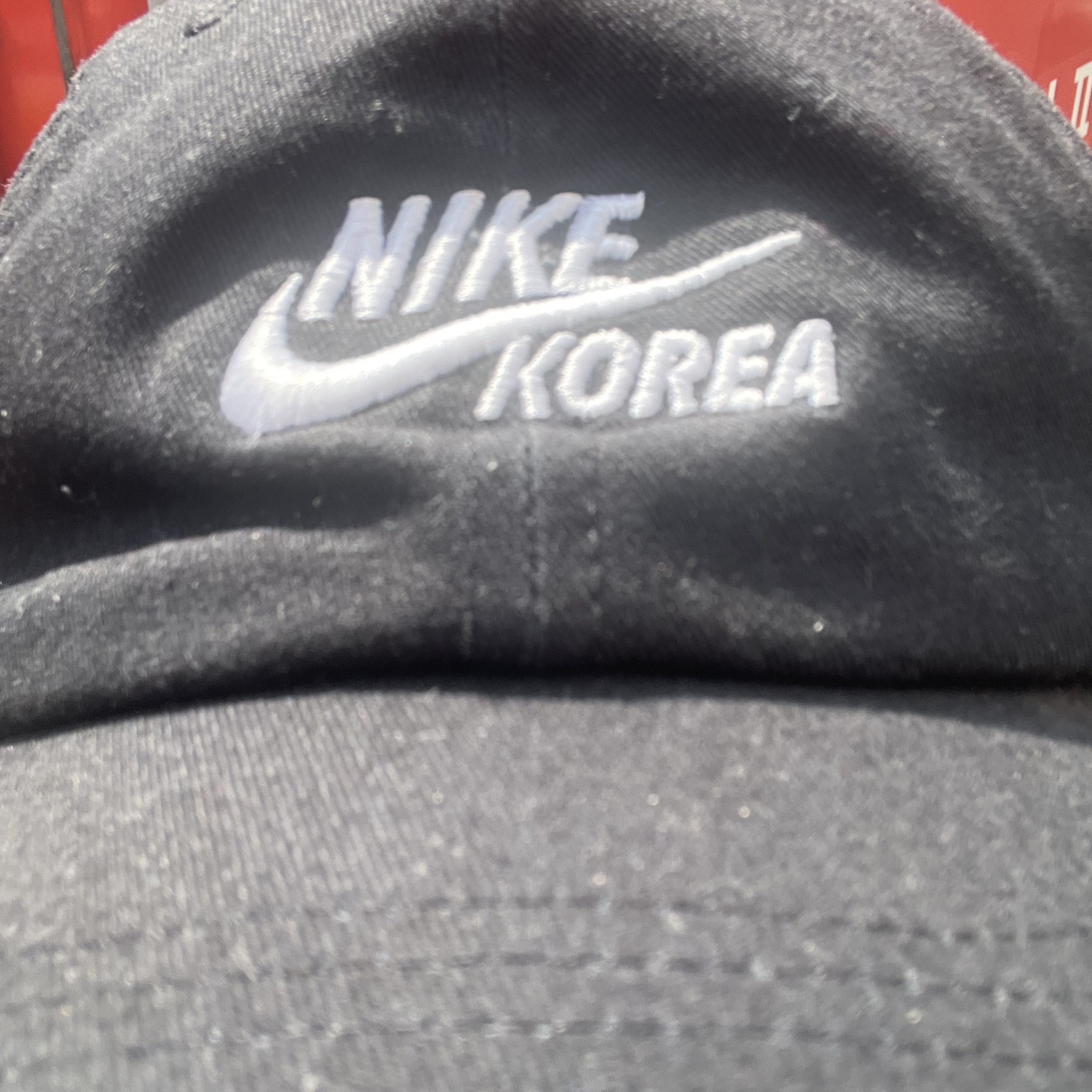 Nike H86 Korea Cap Black 착용 스타일