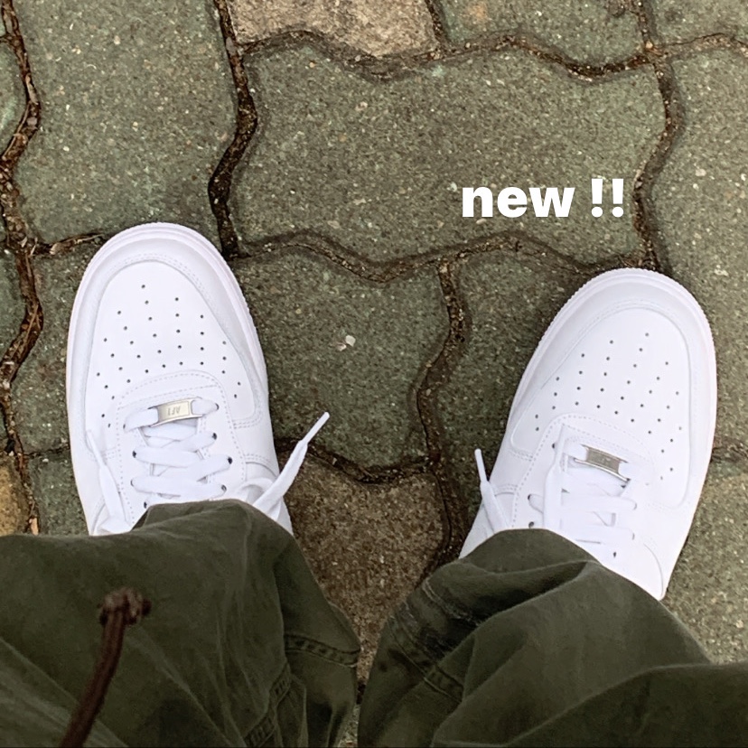 Nike Air Force 1 '07 Low White 착용 스타일 - 1