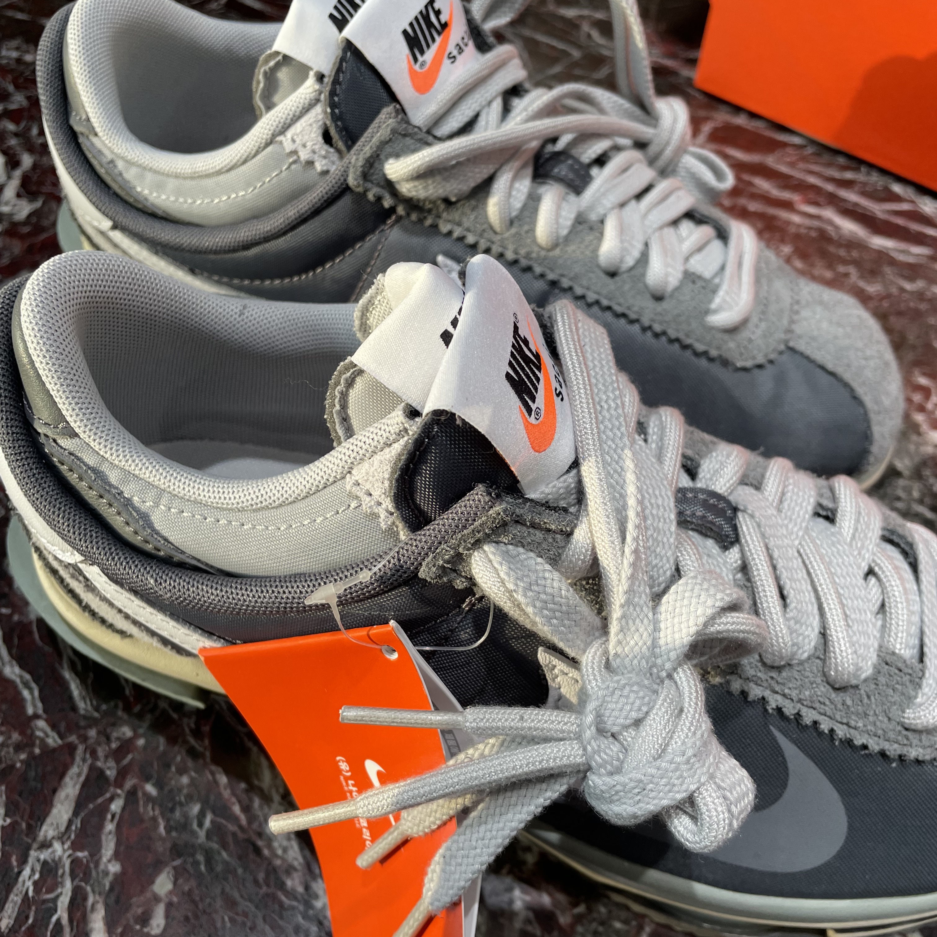 Nike x Sacai Zoom Cortez SP Iron Grey 착용 스타일