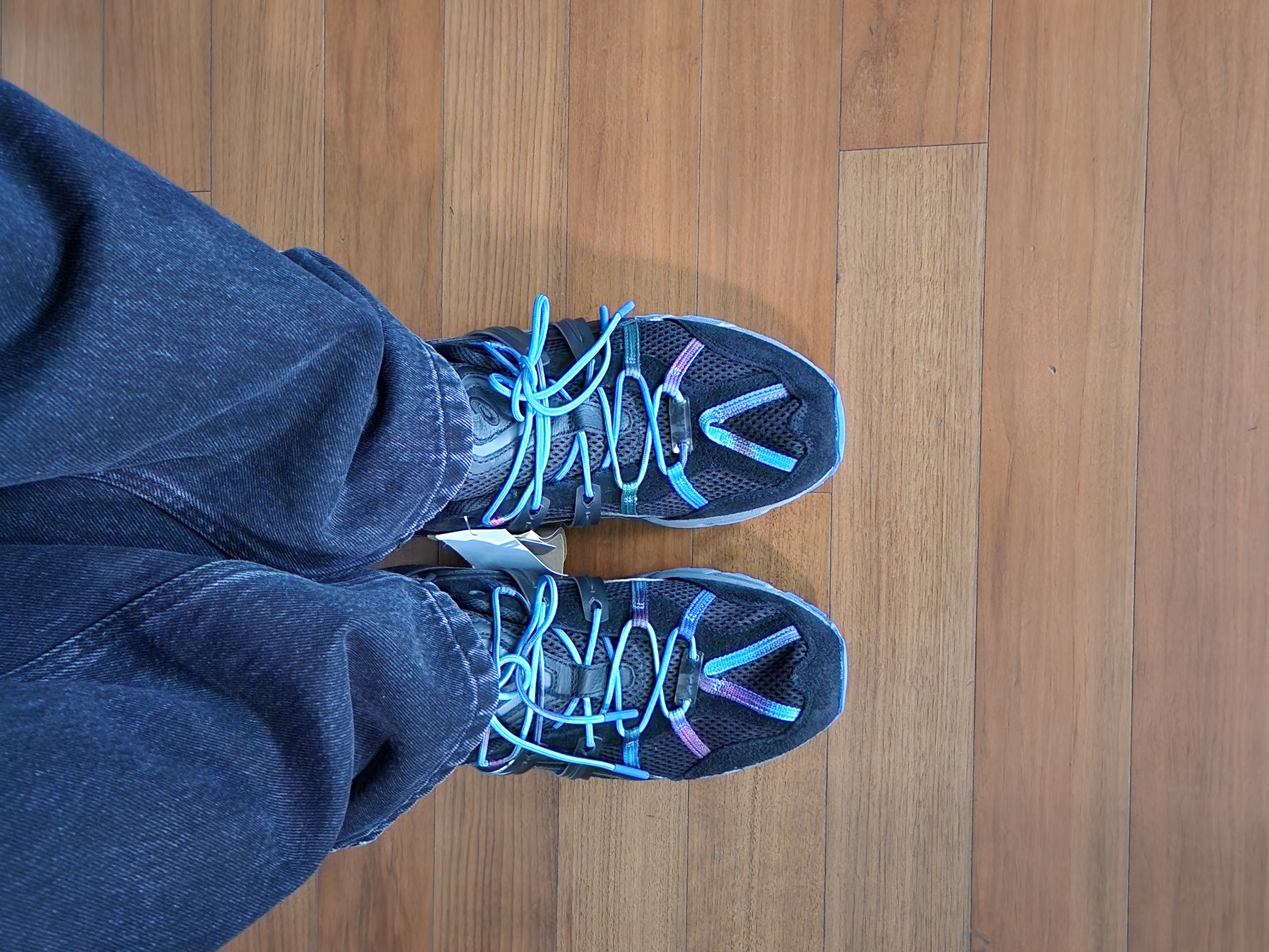 Asics x A.P.C. Gel-Sonoma 15-50 Black 착용 스타일