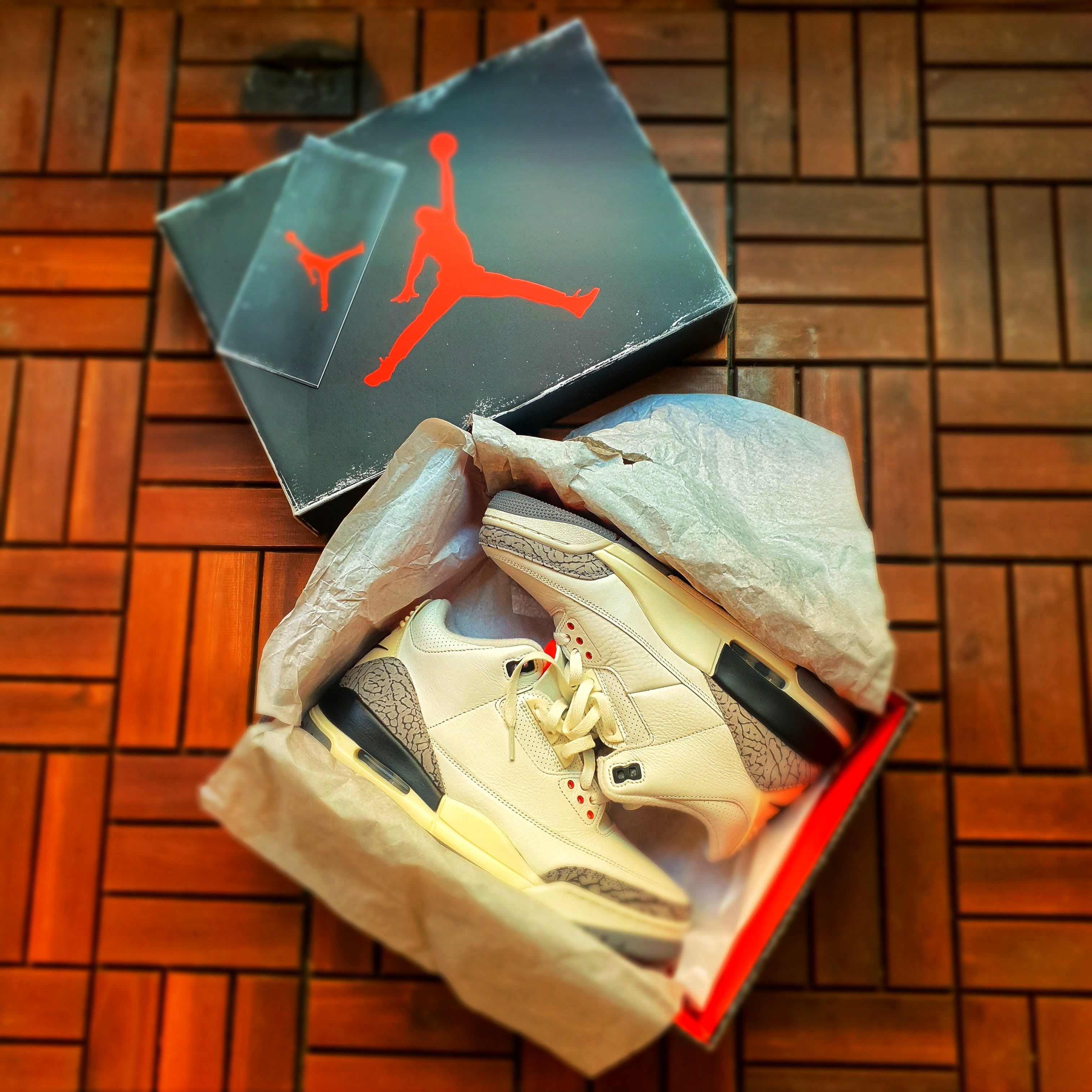 Jordan 3 Retro White Cement Reimagined 착용 스타일