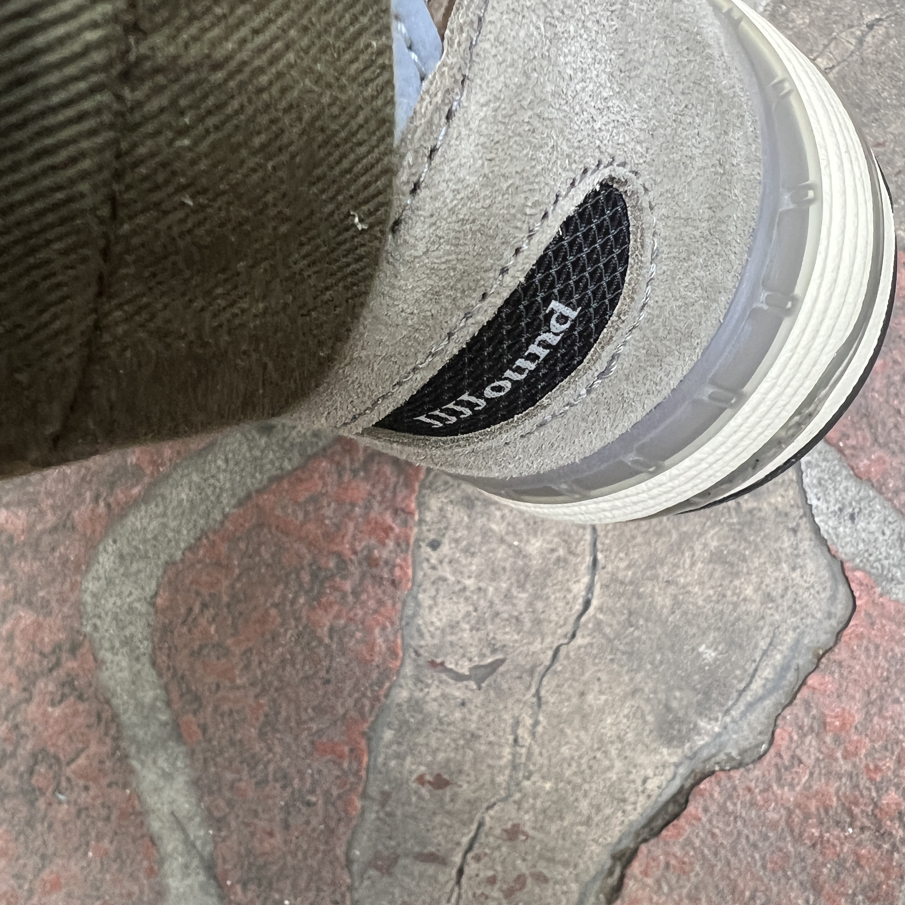 New Balance x JJJJound 991 Made in UK Grey ์ฐฉ์ฉ ์คํ์ผ - 2