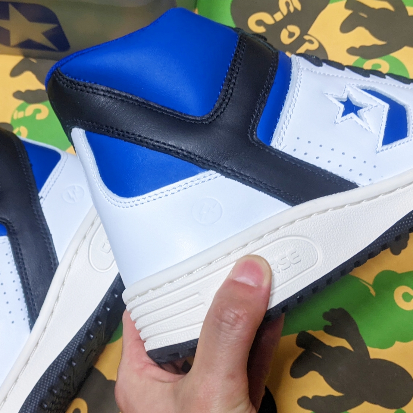 Converse x Fragment Weapon Mid White 착용 스타일 - 2