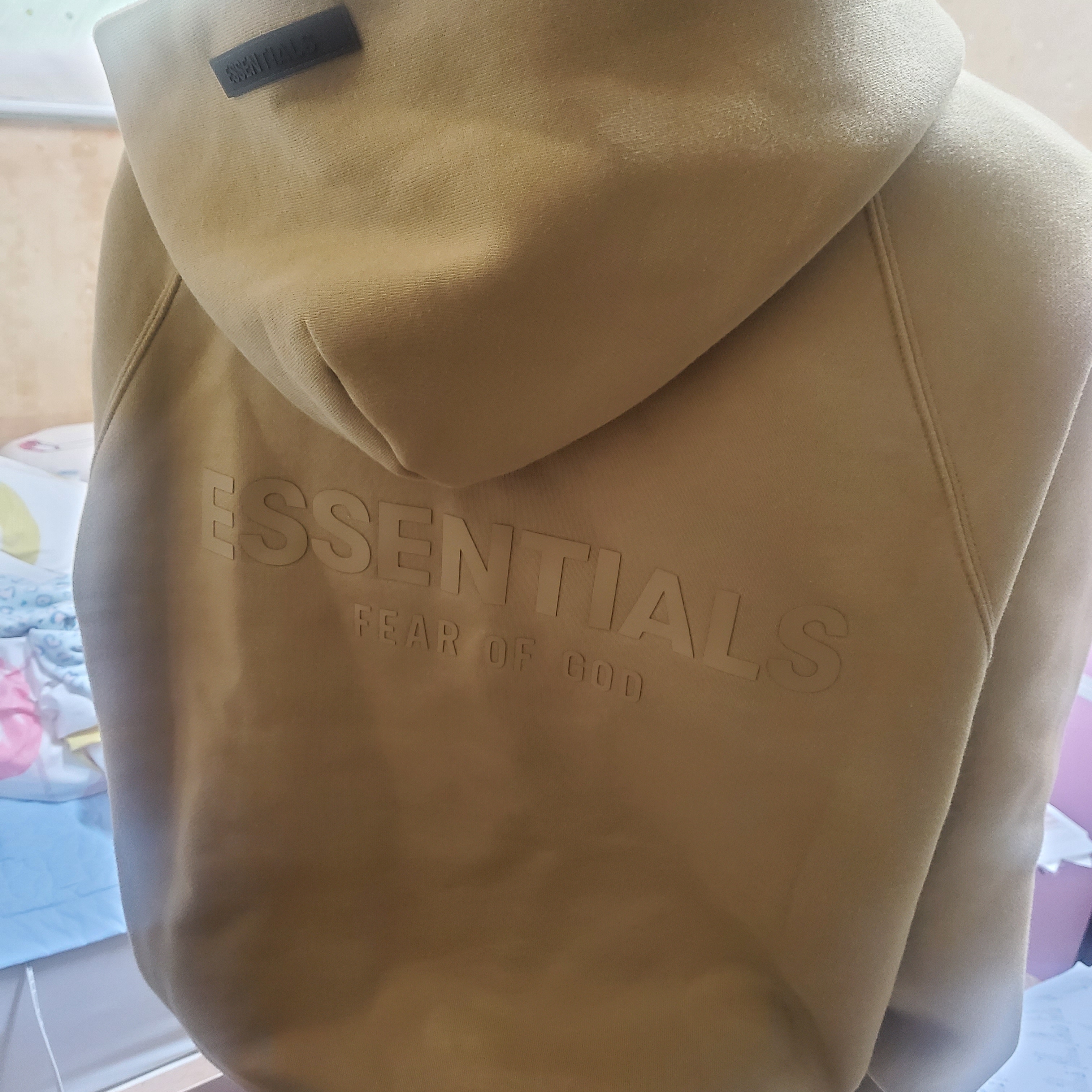 Essentials Pull-Over Hoodie Amber - 21FW 착용 스타일 - 2