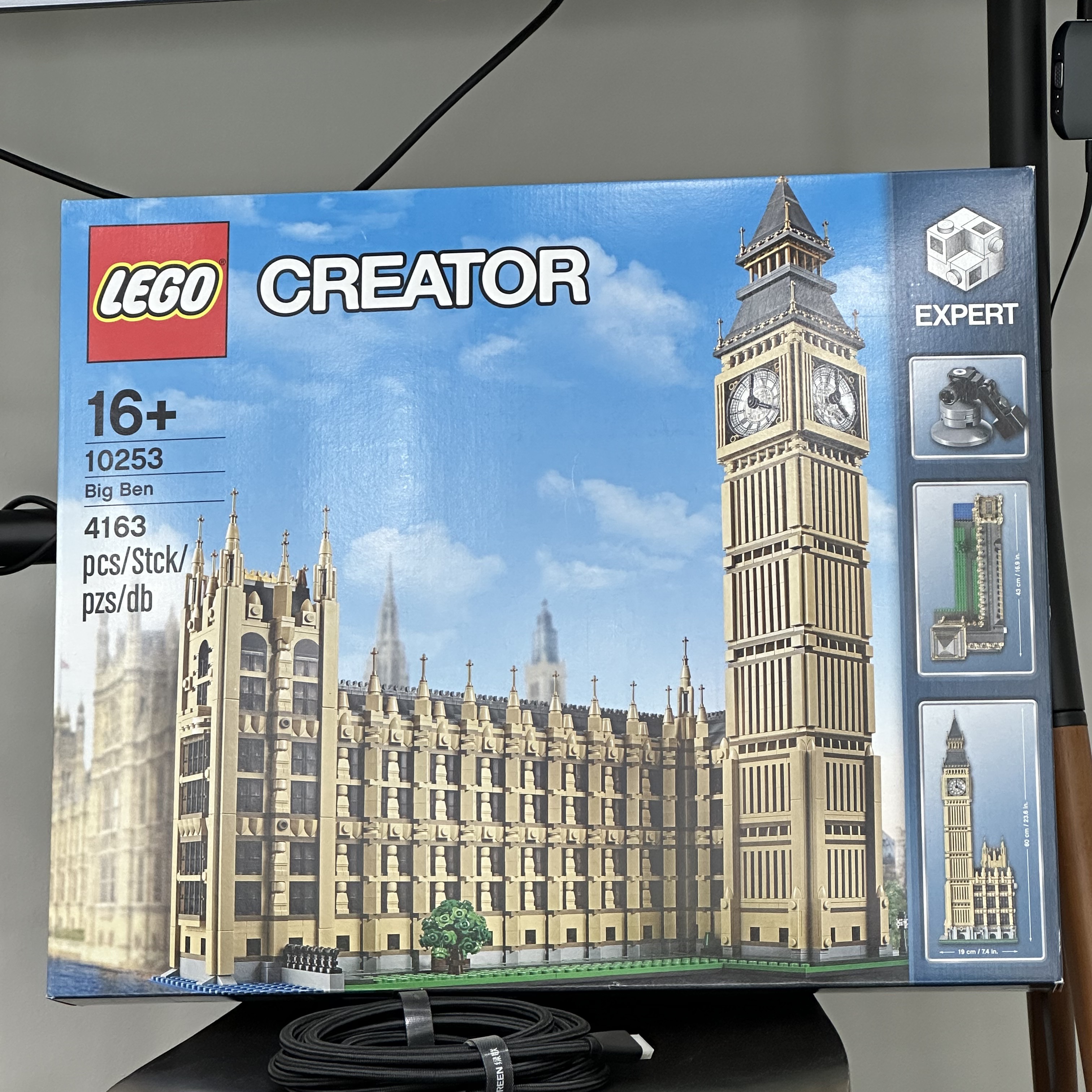 Lego Big Ben 착용 스타일