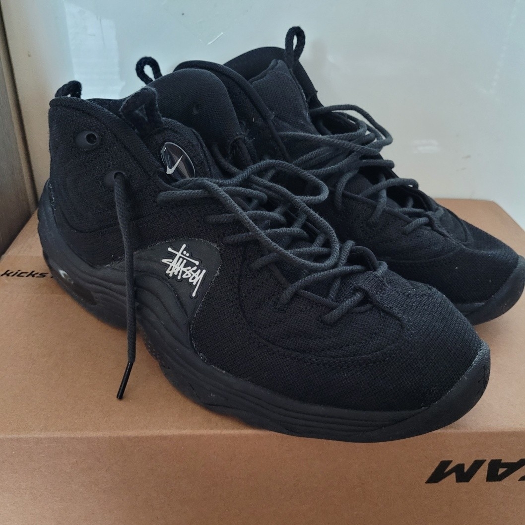 Nike x Stussy Air Penny II Black 착용 스타일