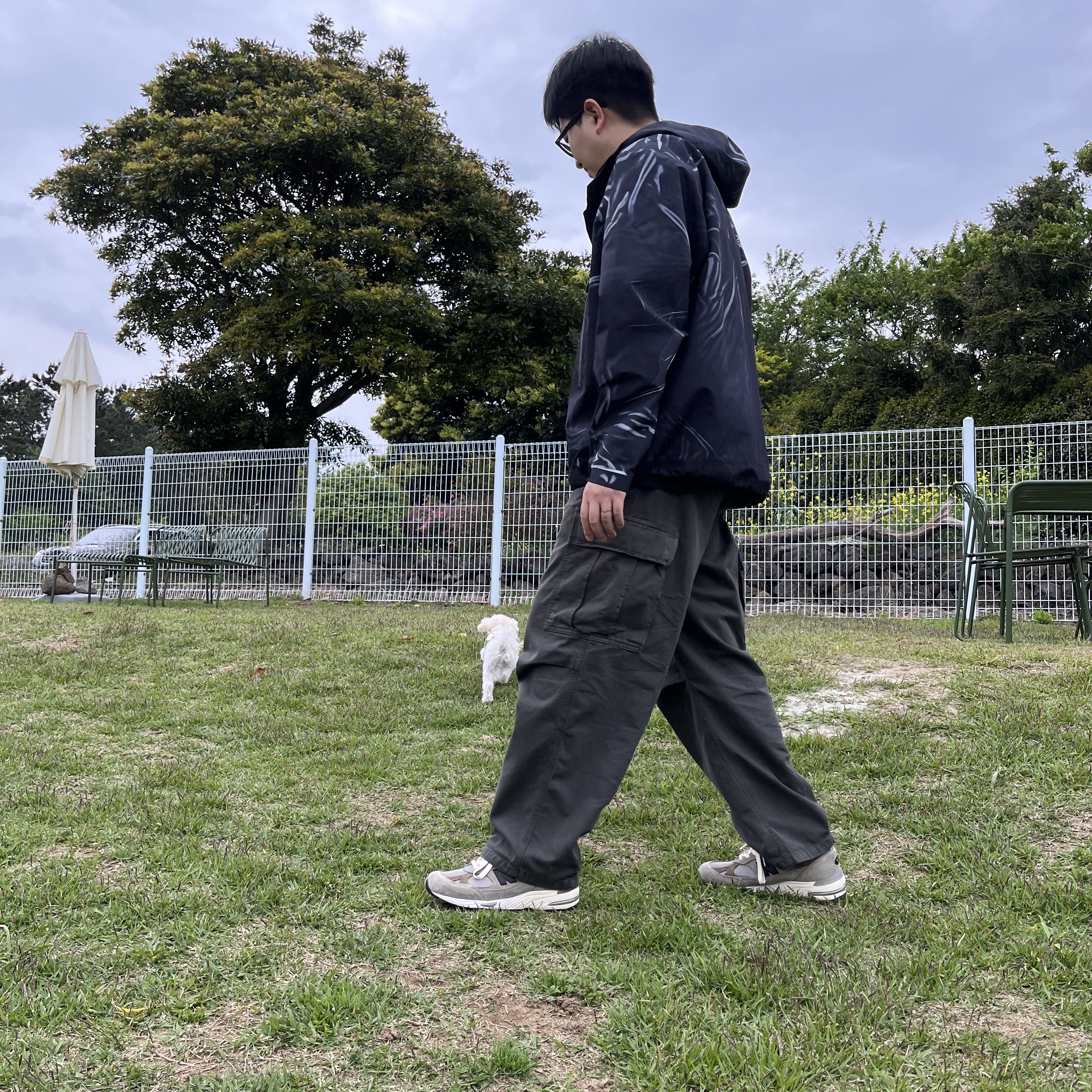 New Balance x JJJJound 991 Made in UK Grey 착용 스타일