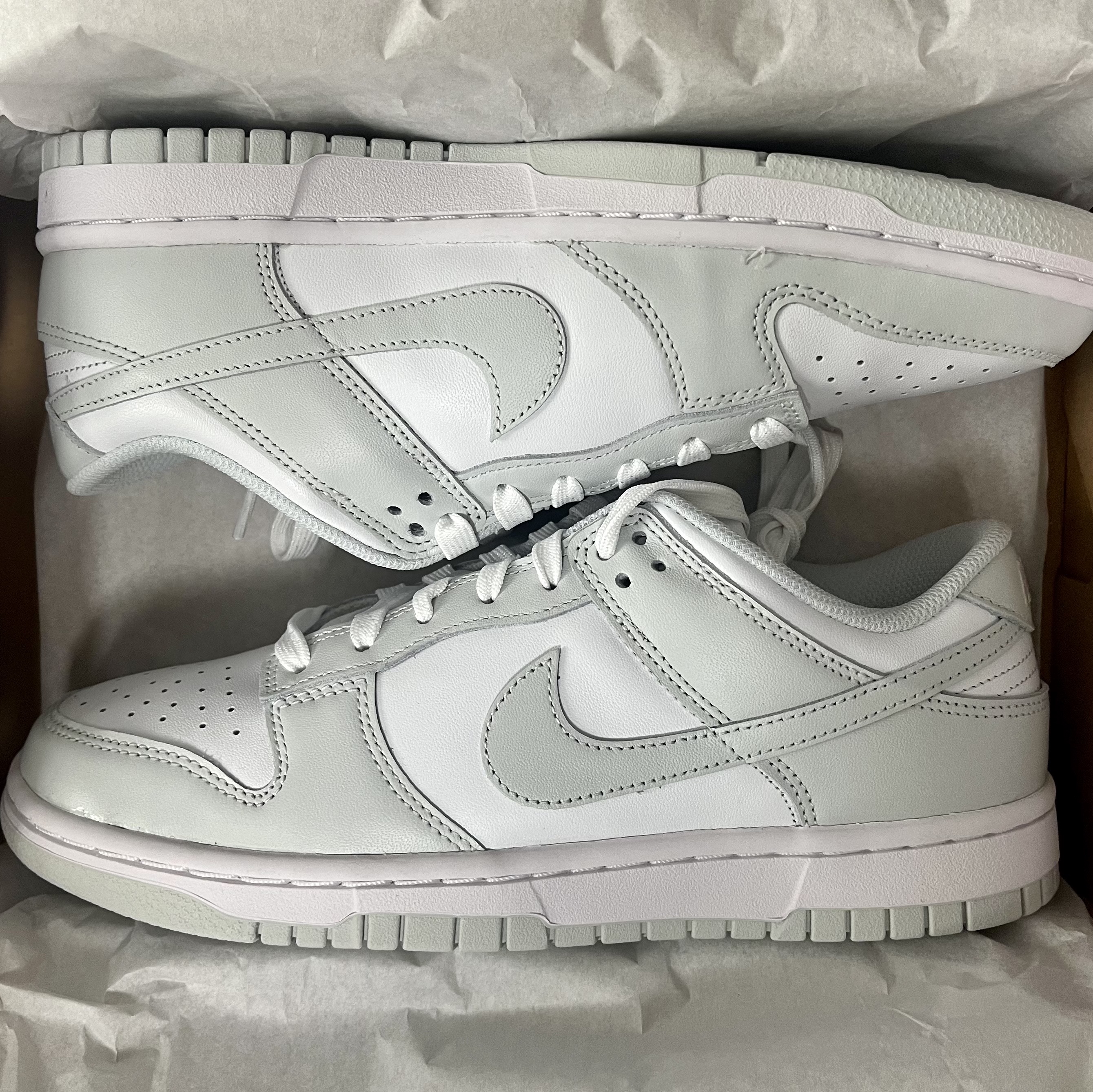 (W) Nike Dunk Low Photon Dust 착용 스타일