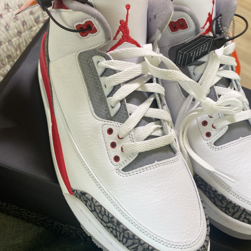 Jordan 3 Retro Fire Red 2022 착용 스타일 - 3