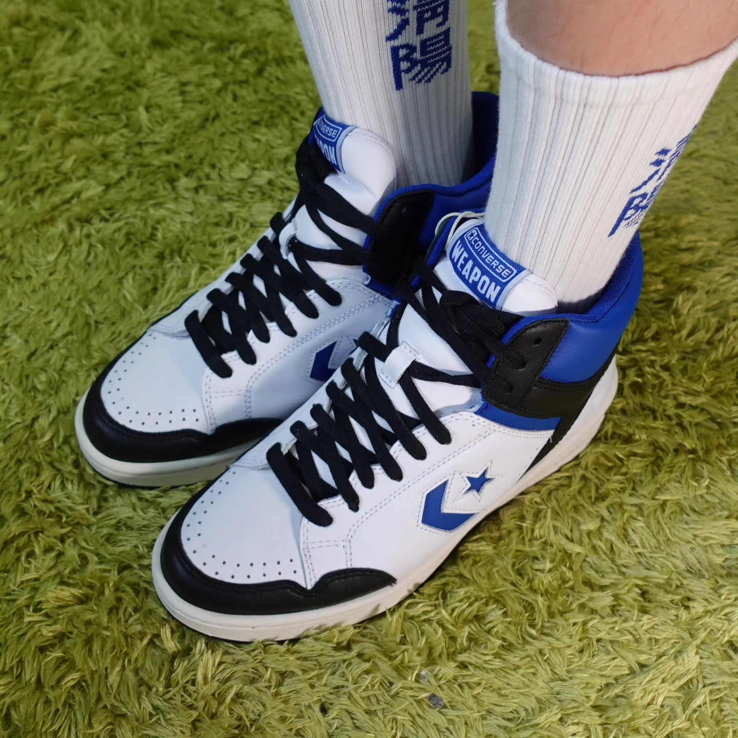 Converse x Fragment Weapon Mid White 착용 스타일 - 2