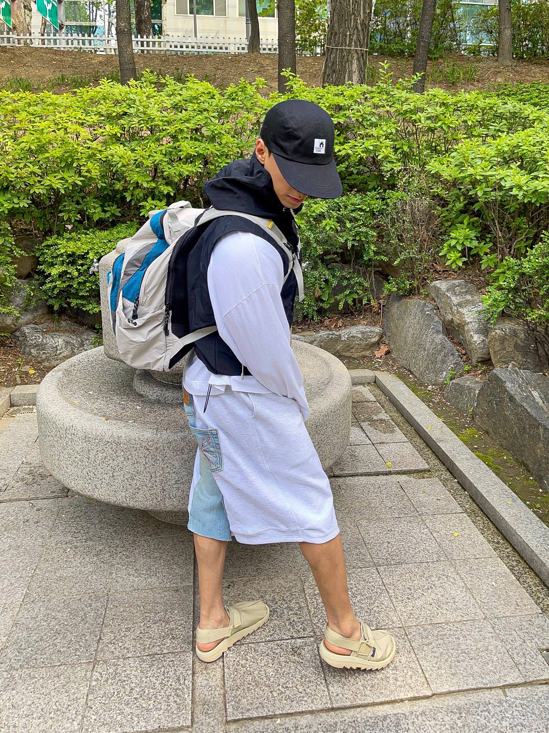Reebok Beatnik Utility Beige 착용 스타일 - 3