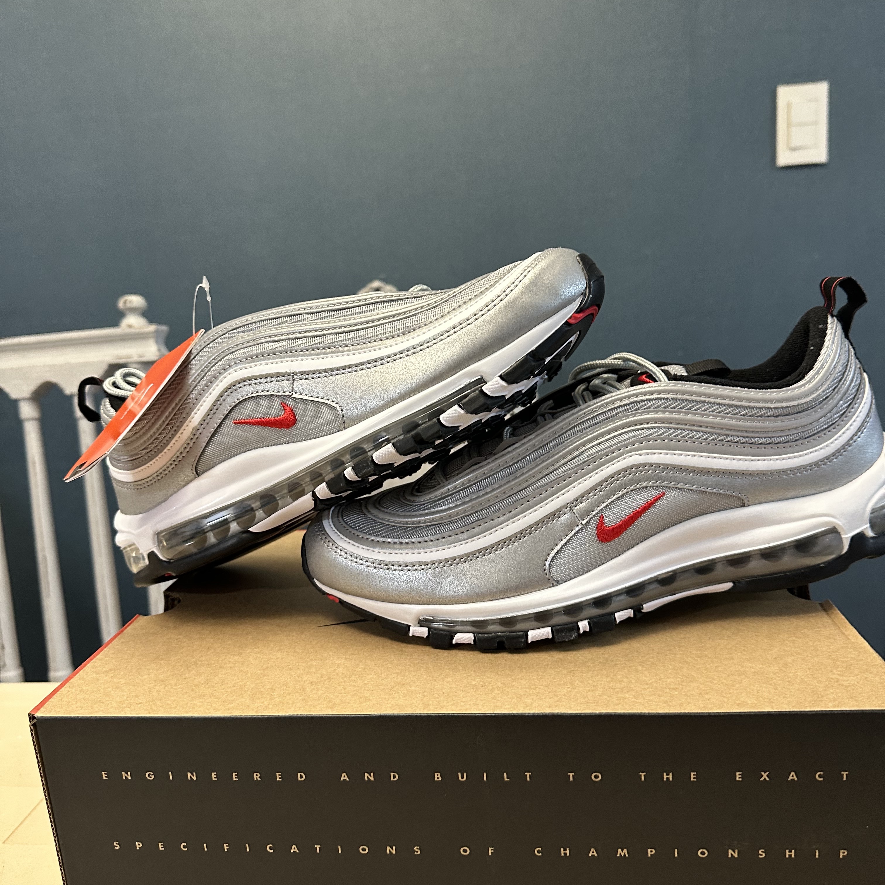 Nike Air Max 97 OG Silver Bullet 2022 착용 스타일