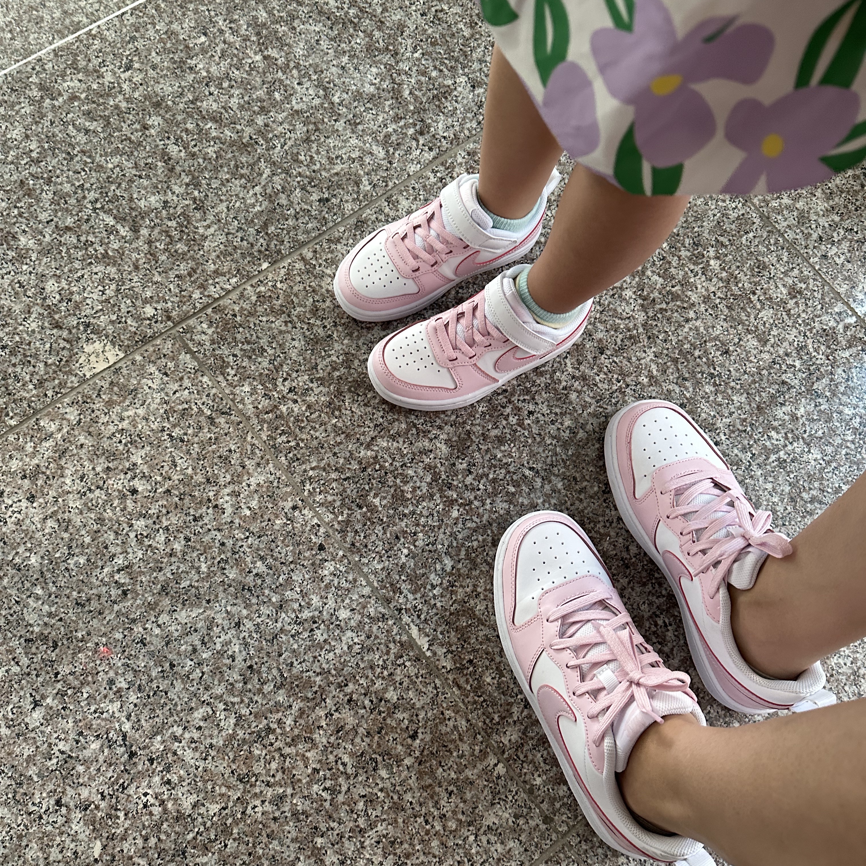 (PS) Nike Court Borough 2 SE White Pink Foam 착용 스타일 - 2