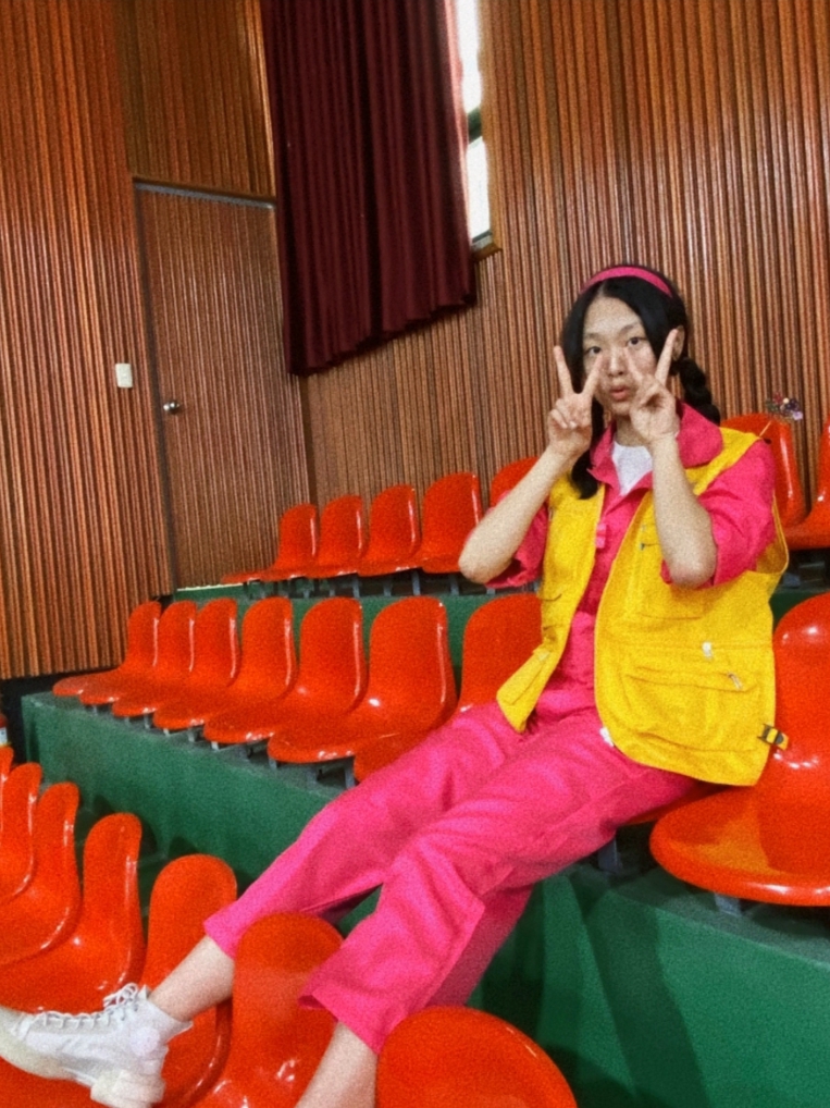 컨버스 올스타 디스럽트 CX 하이 페일 퍼티 착용 스타일 - 2