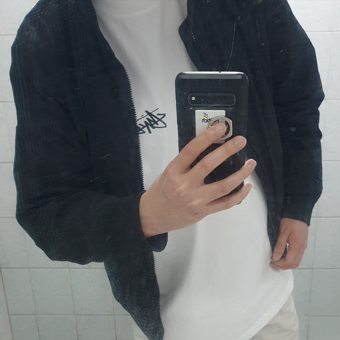 Stussy Basic Stussy T-Shirt White 2023 착용 스타일
