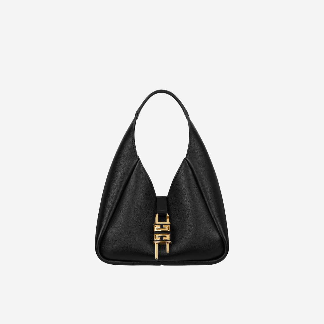 Givenchy Mini G-Hobo Bag in Grained Leather Black 상세 이미지 1