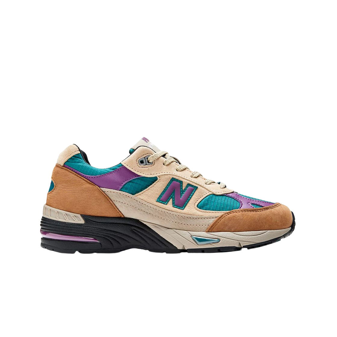 M991PAL New Balance x Palace 991 Made in UK Teal Brown - 대표 이미지 #1