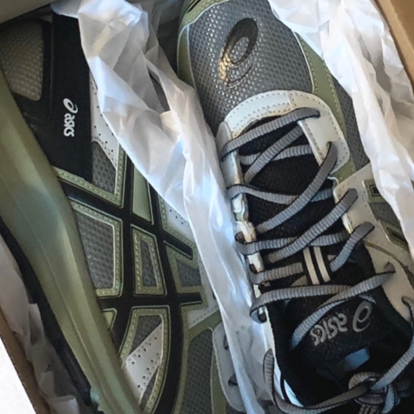 Asics Jog 100 S Sheet Rock - 2E Wide 착용 스타일