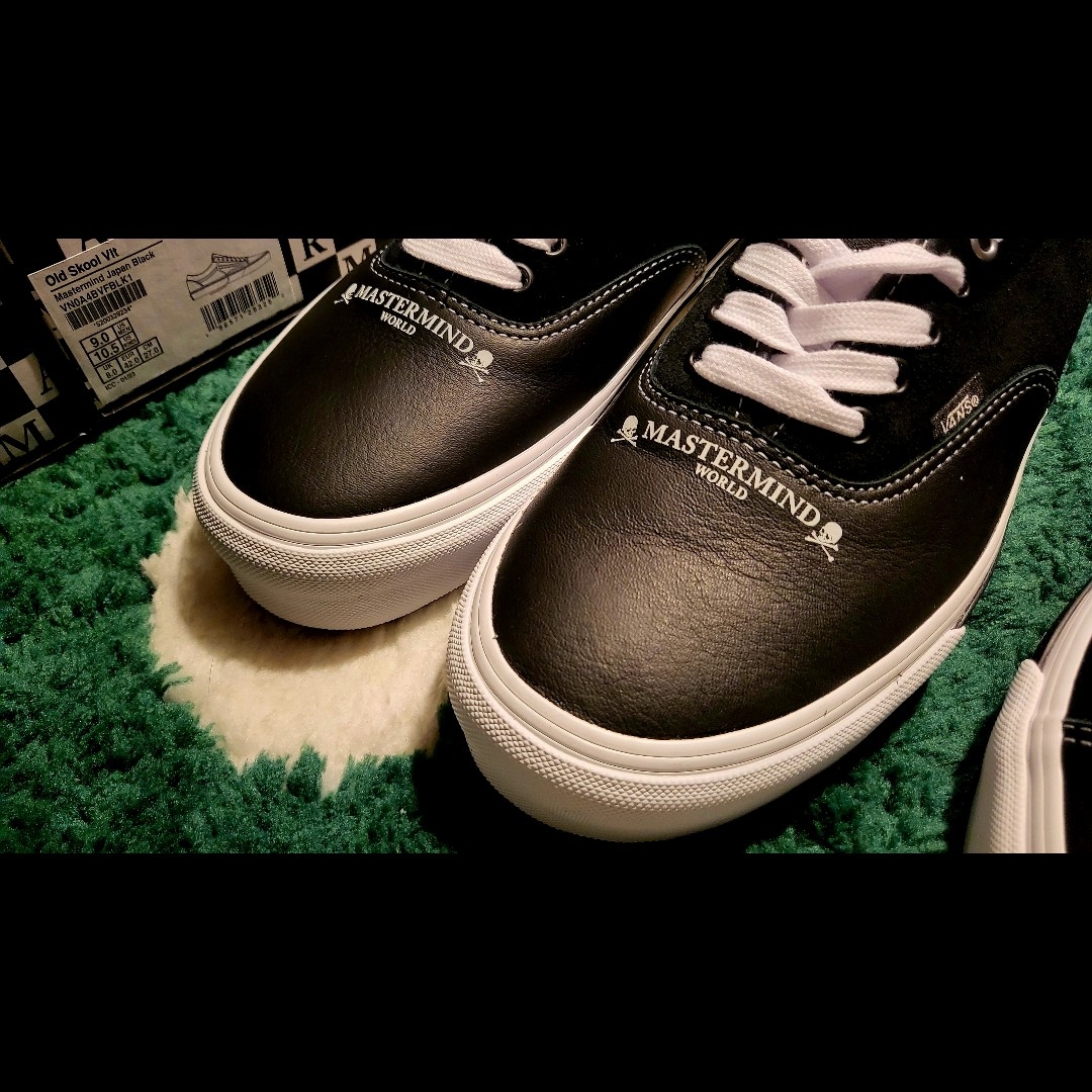Vans Vault x Mastermind OG Old Skool LX Black 착용 스타일 - 4