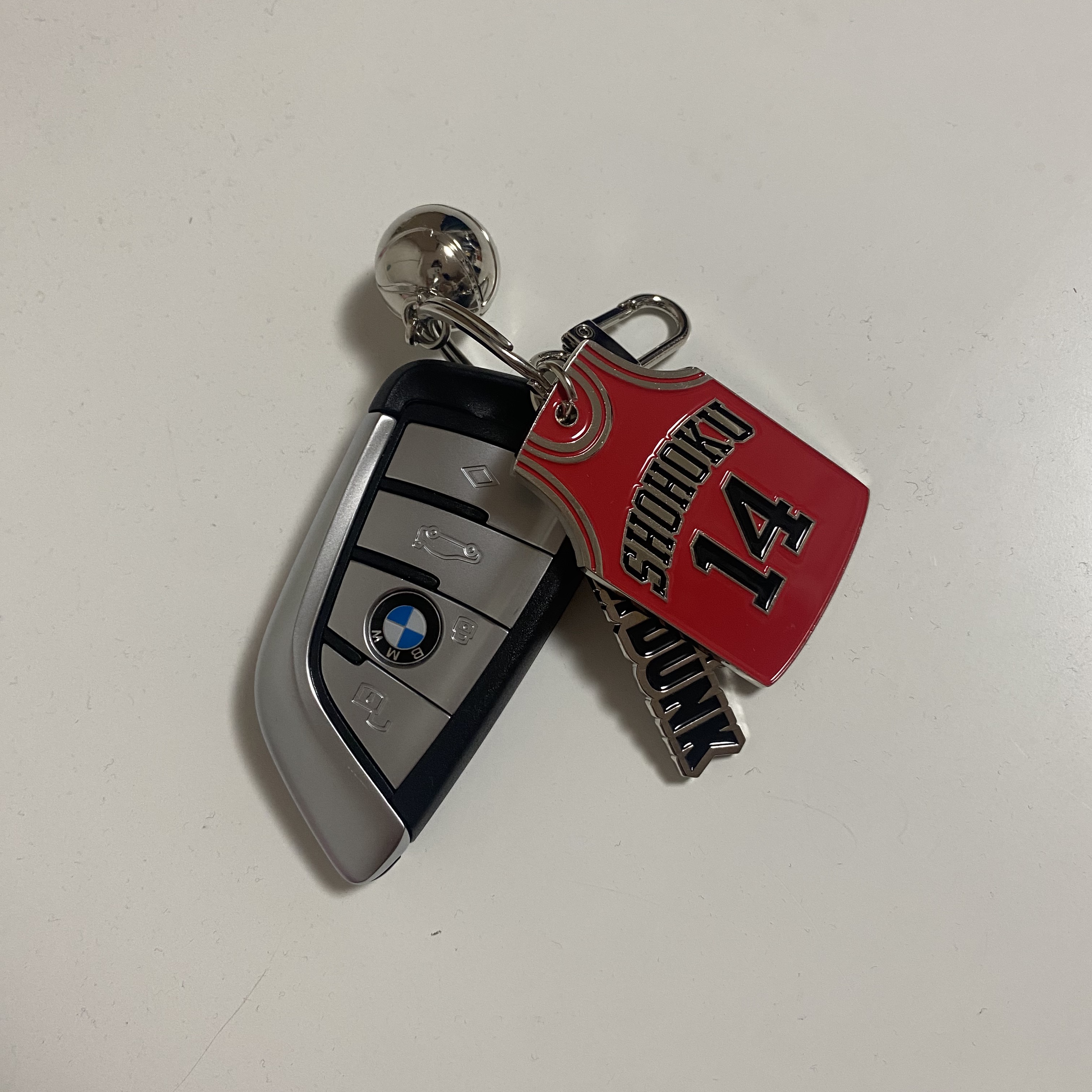 The First Slam Dunk Keychain Jeong Daeman 착용 스타일