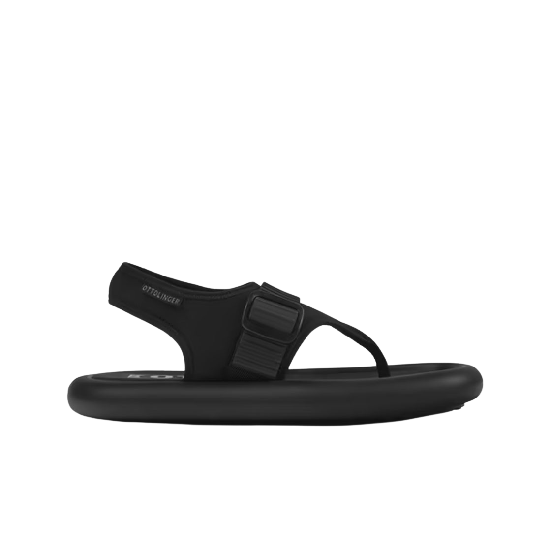 (W) 캠퍼 x 오토링거 토날 스트레치 샌들 블랙((W) Camper x Ottolinger Tonal Stretch Sandal Black) - 1