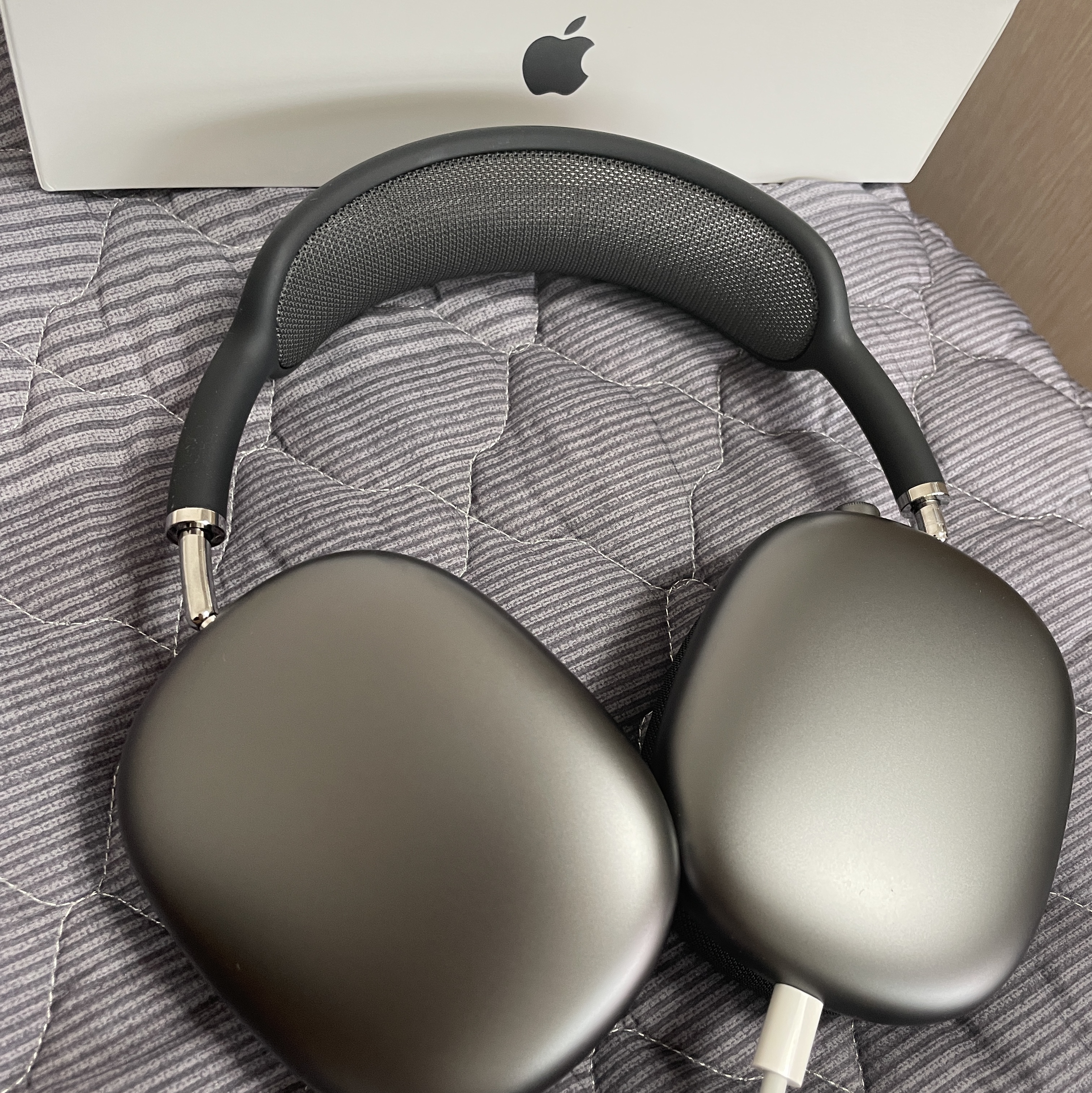 Apple AirPods Max Lightning Space Gray (Korean Ver.) 착용 스타일 - 2