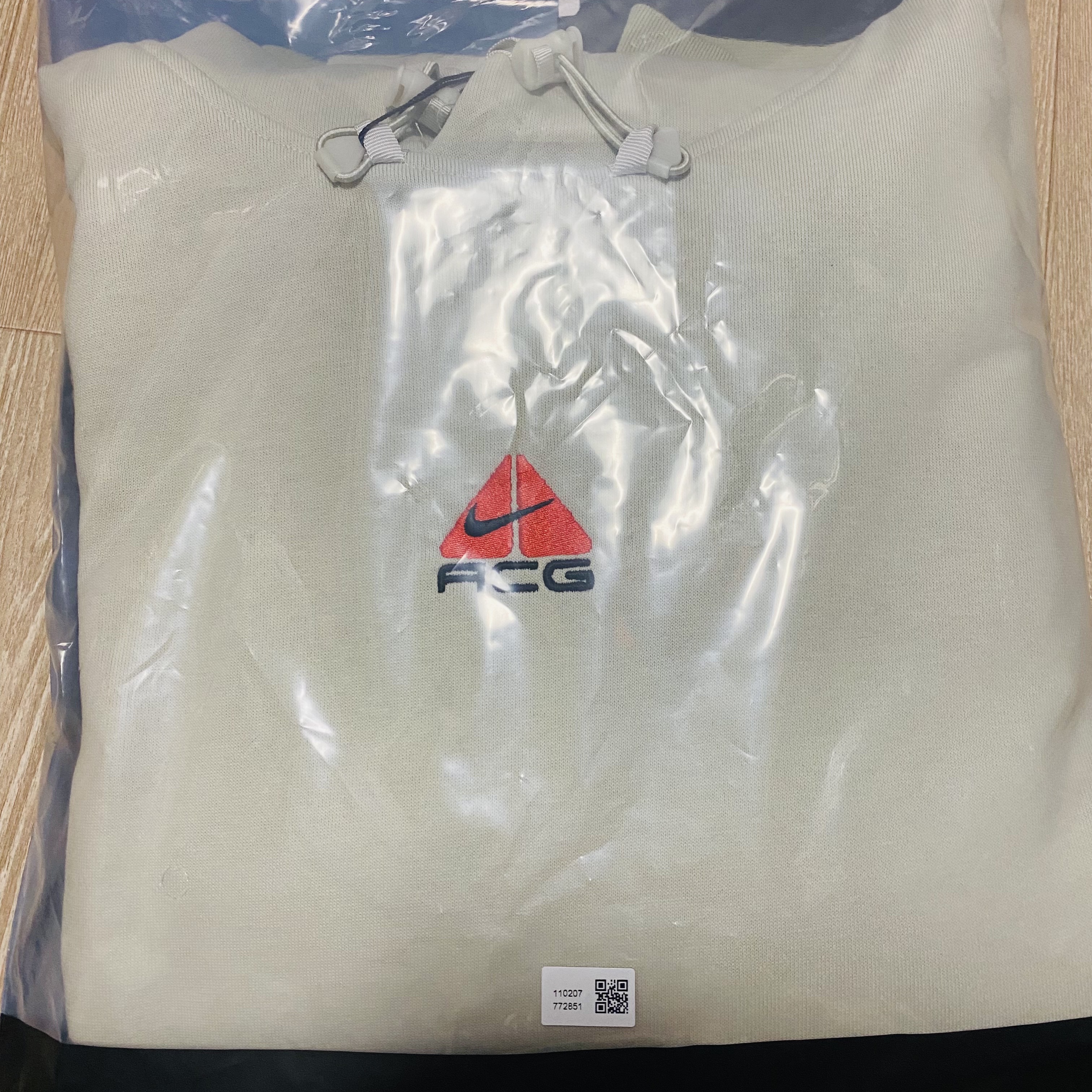Nike ACG Therma-Fit Pullover Fleece Hoodie Light Bone - Asia 착용 스타일