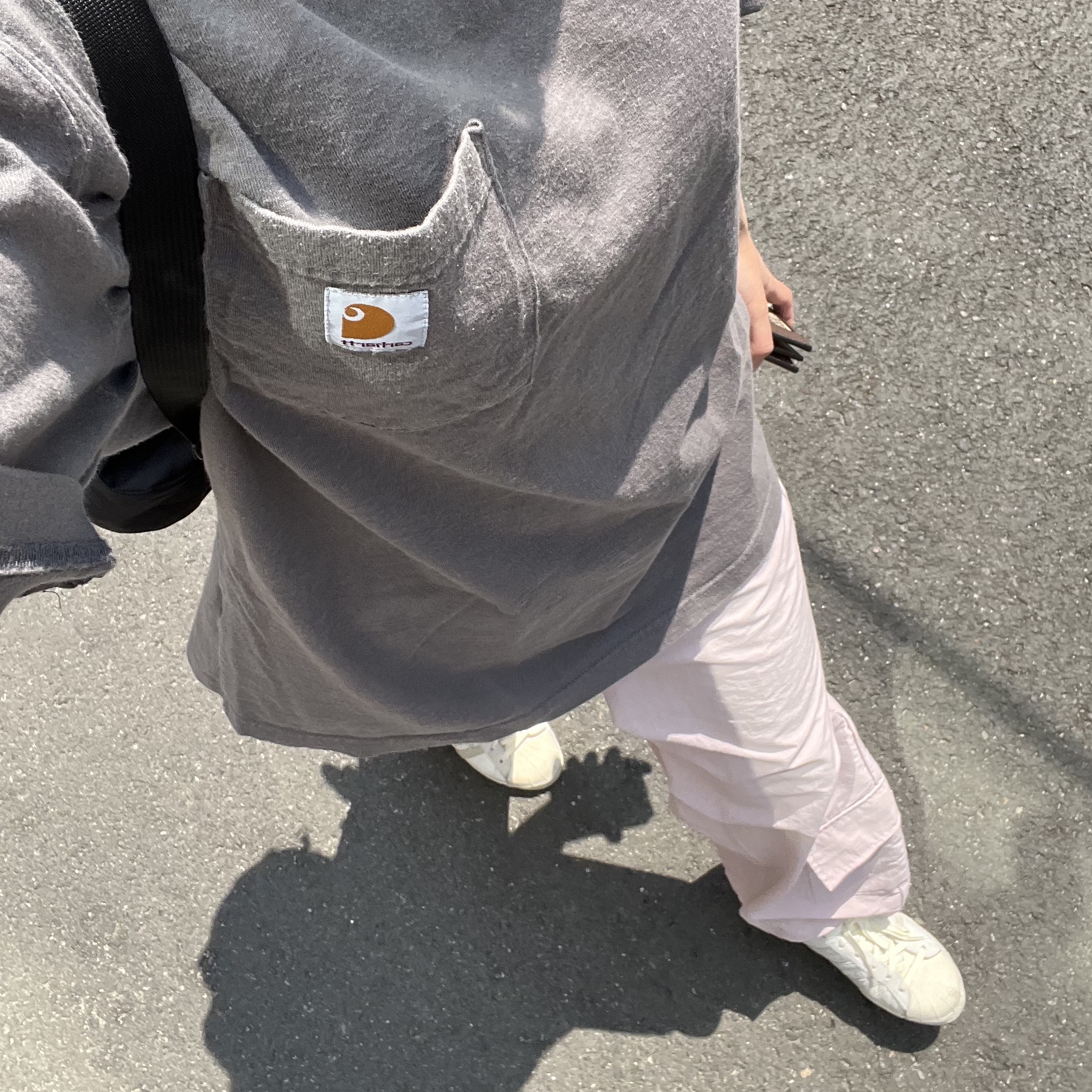 Adidas Superstar 82 White Aluminum 착용 스타일