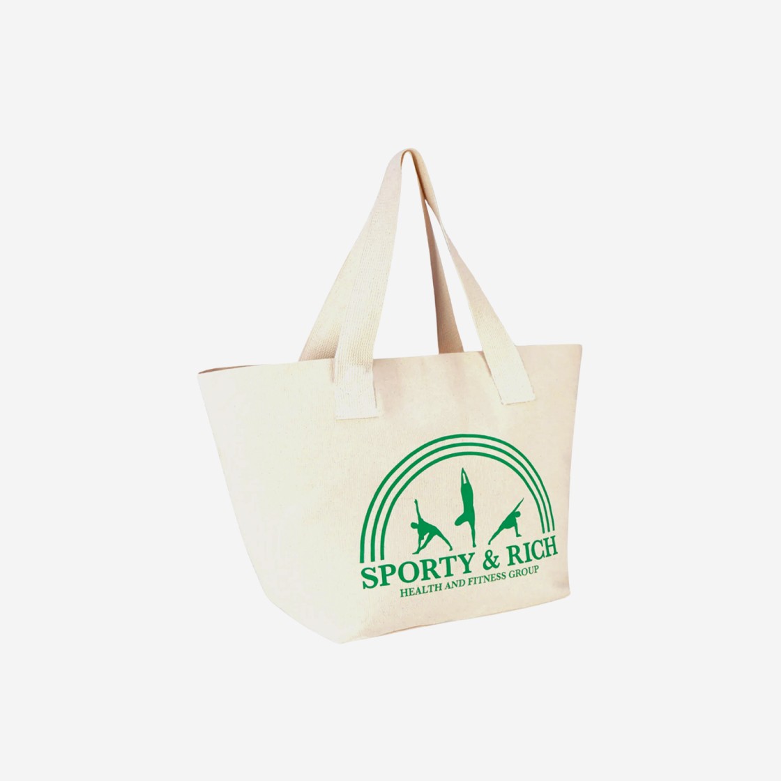 Sporty & Rich Fitness Group Tote Natural Kelly Green 상세 이미지 2