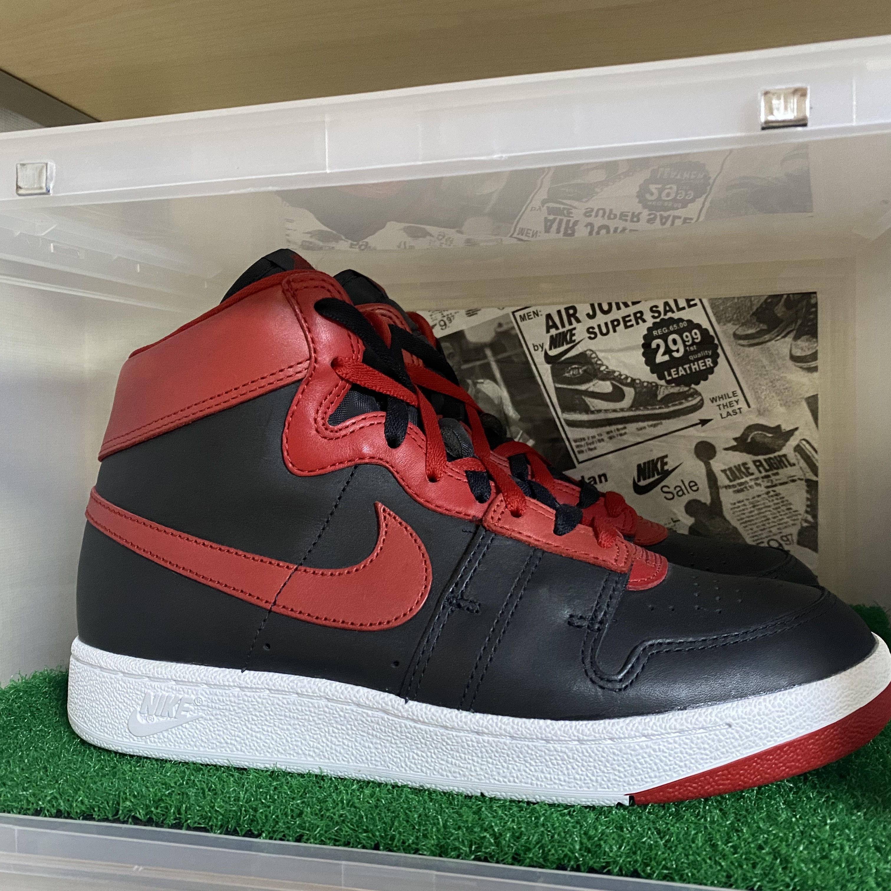 Jordan Air Ship Pro Banned 착용 스타일 - 2