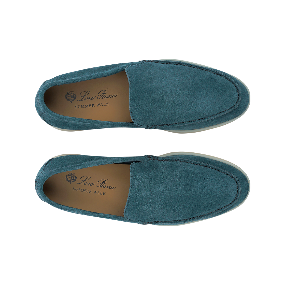 로로 피아나 썸머 워크 스웨이드 카프스킨 유칼립투스(Loro Piana Summer Walk Suede Calfskin Eucalyptus) - 3