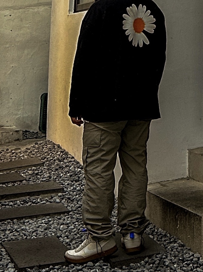 Nike x Peaceminusone LS T-Shirt Black (DR0098-010), Nike x Tom Sachs General Purpose Shoe Light Cream 착용 스타일